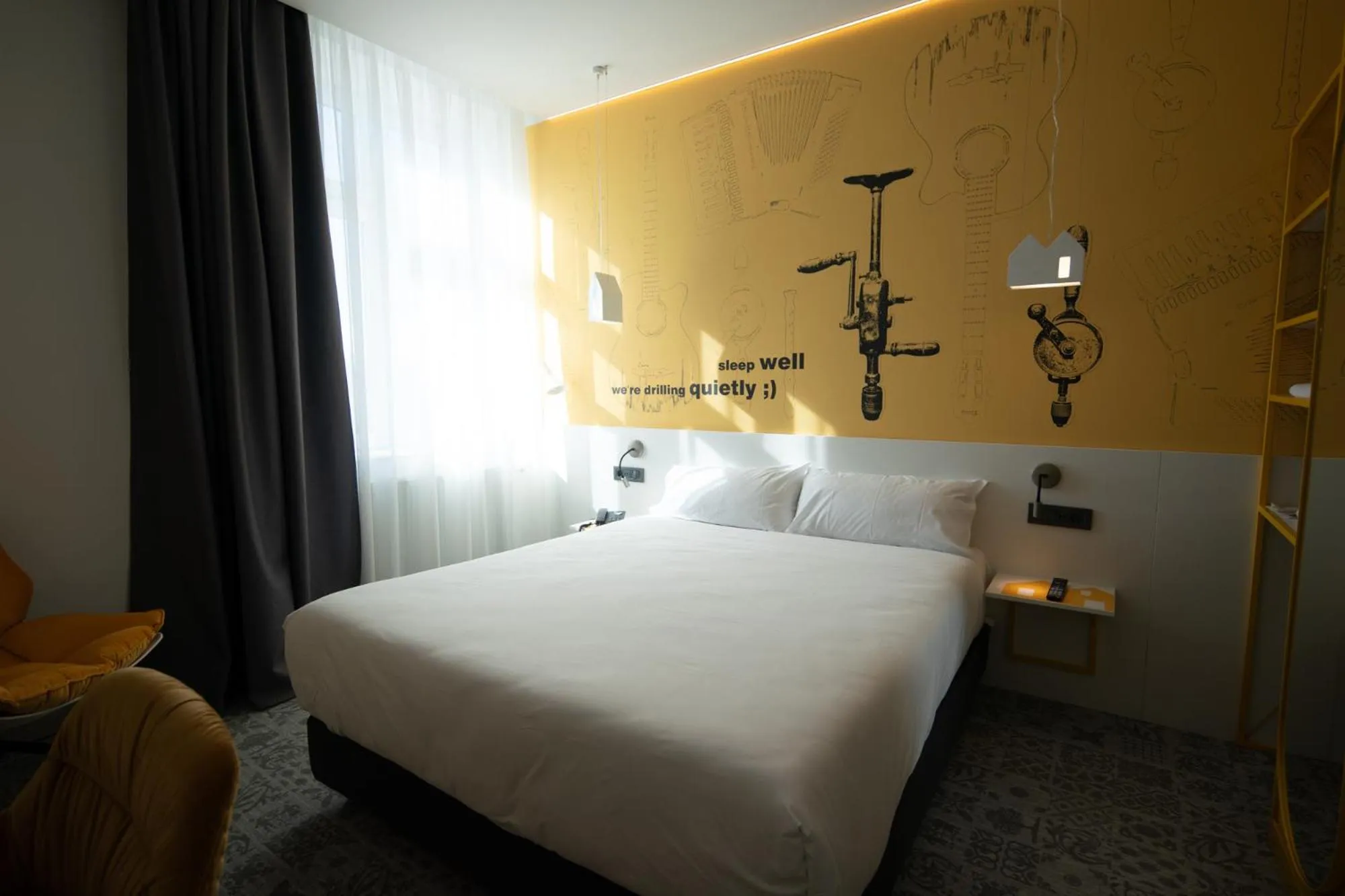 Bed in Ibis Styles Sibiu Arsenal