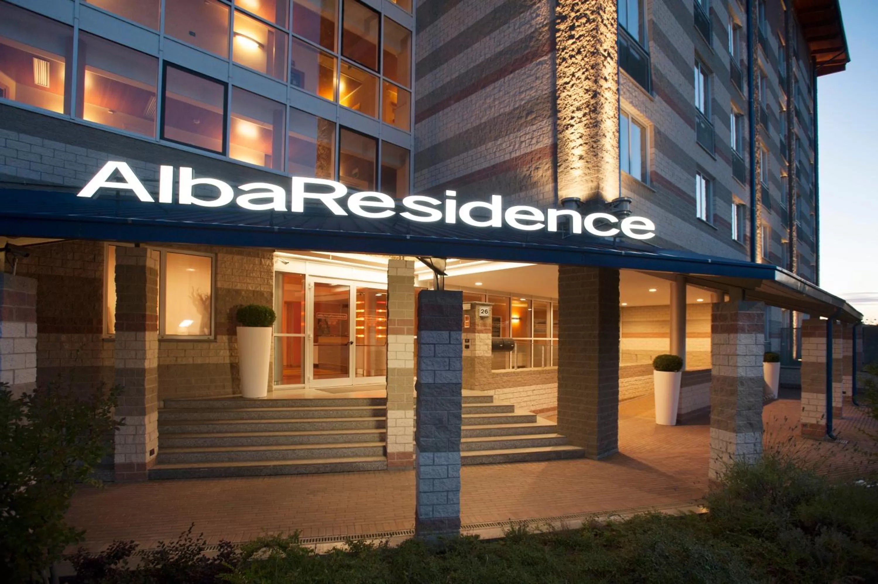 Facade/entrance in AlbaResidence Masera26