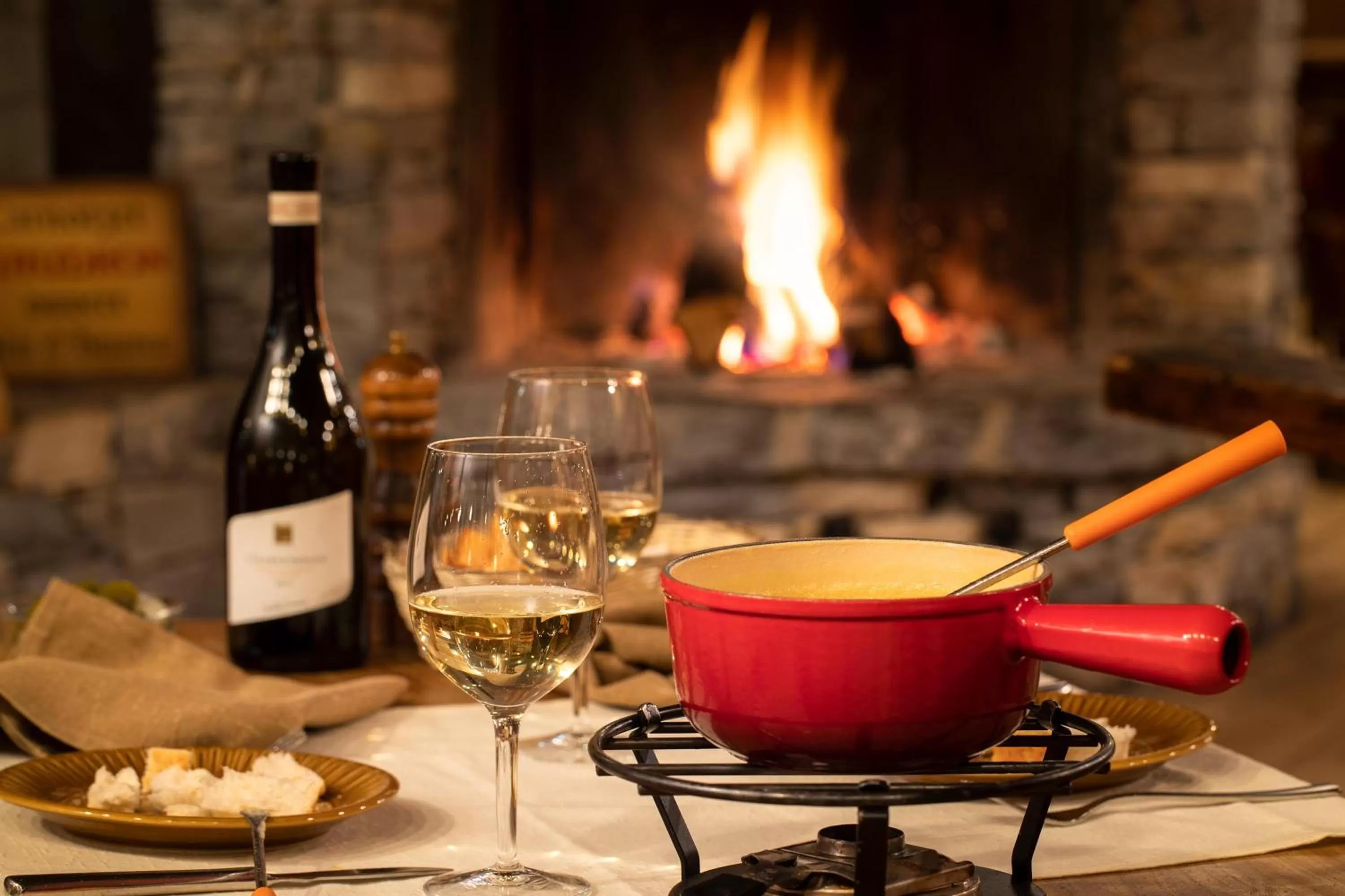 Food close-up in Hotel La Prairie