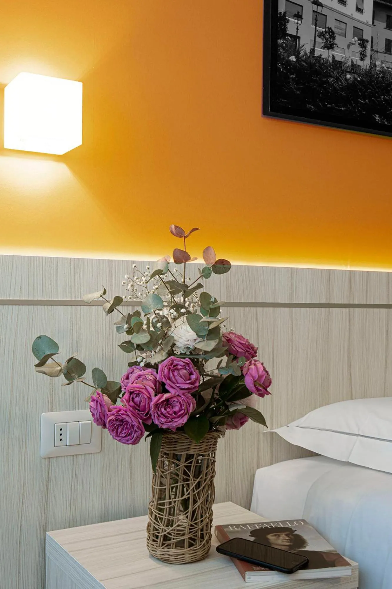 Decorative detail in Hotel Raffaello