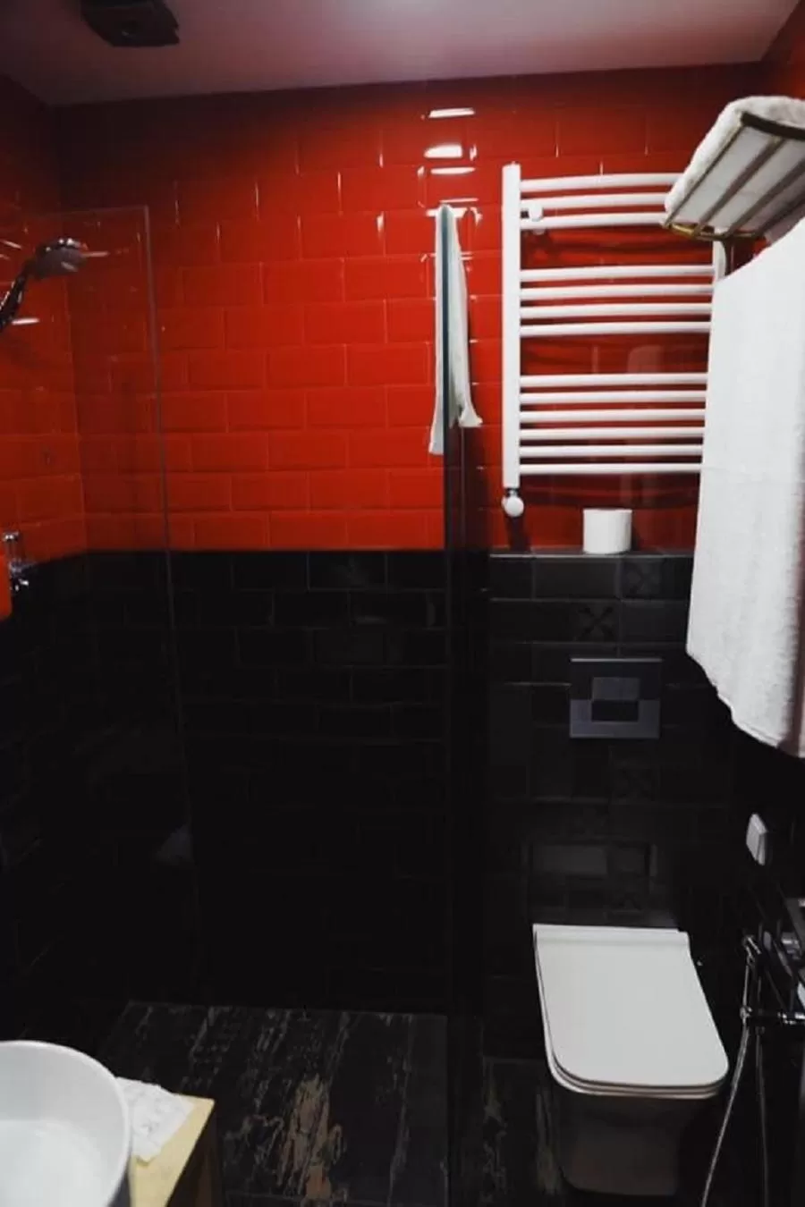 Bathroom in Hotel Linge