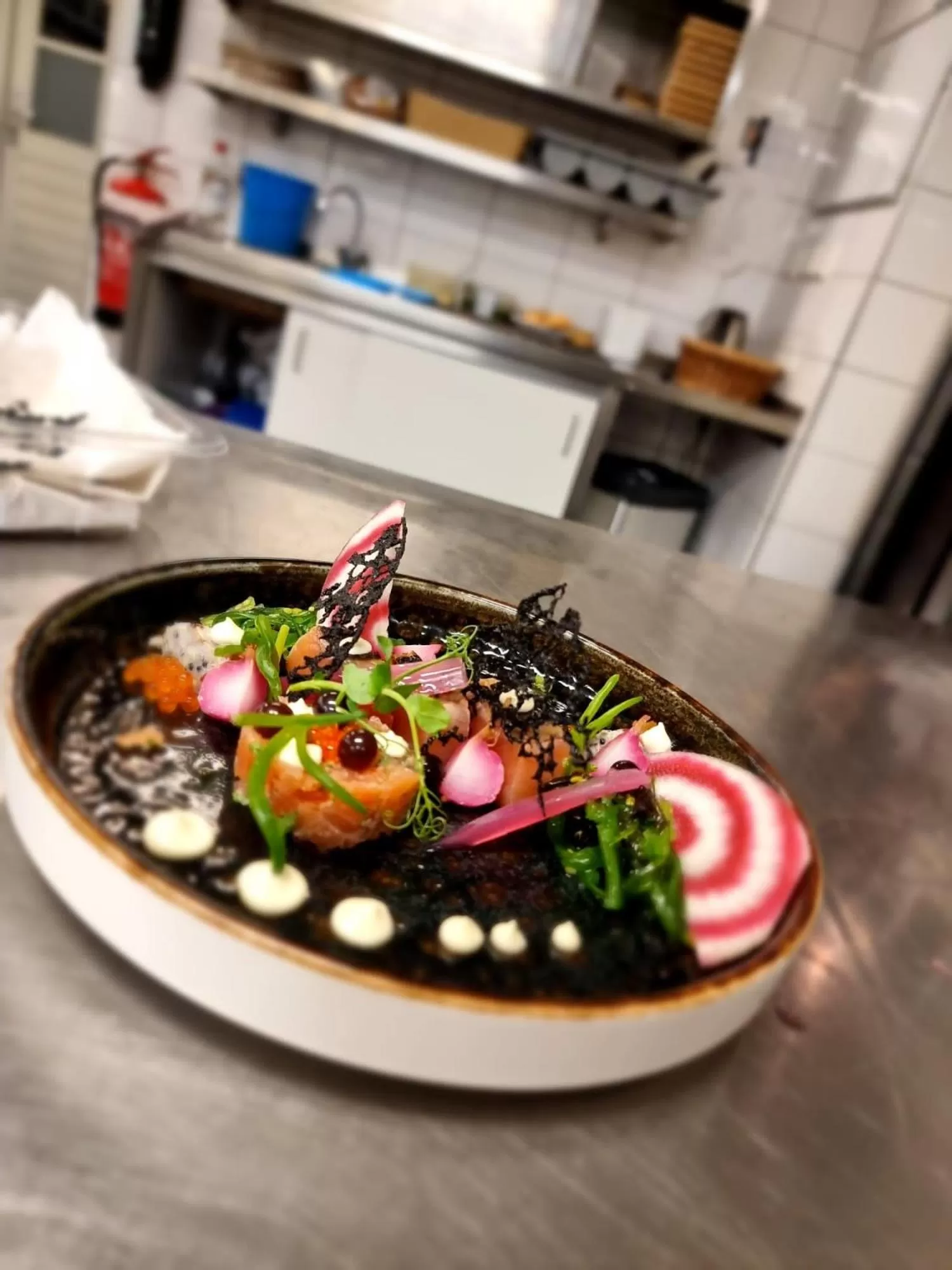 Food close-up in Hotel & Restaurant - Auberge De Hilver