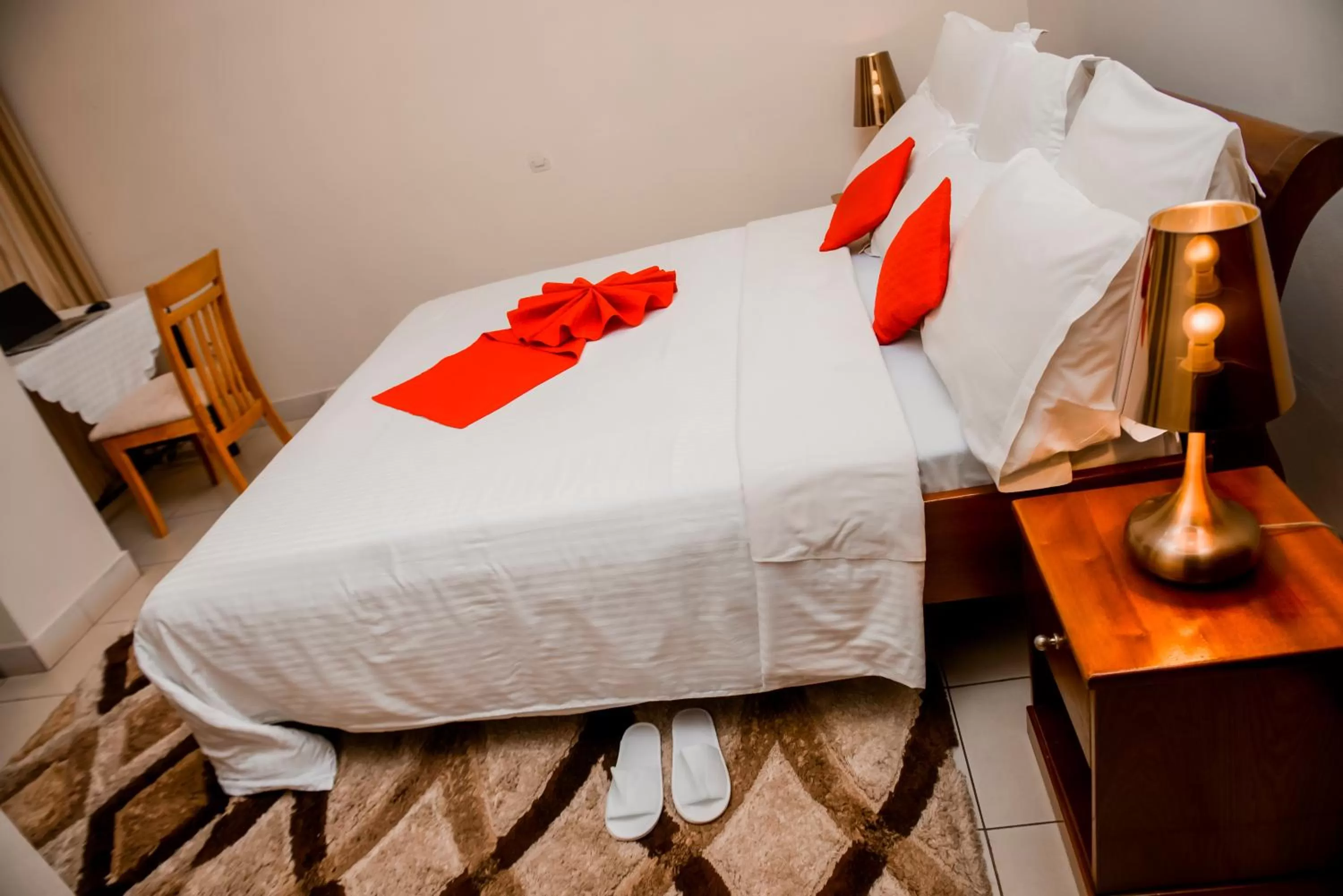 Bedroom, Bed in One Click Hotel