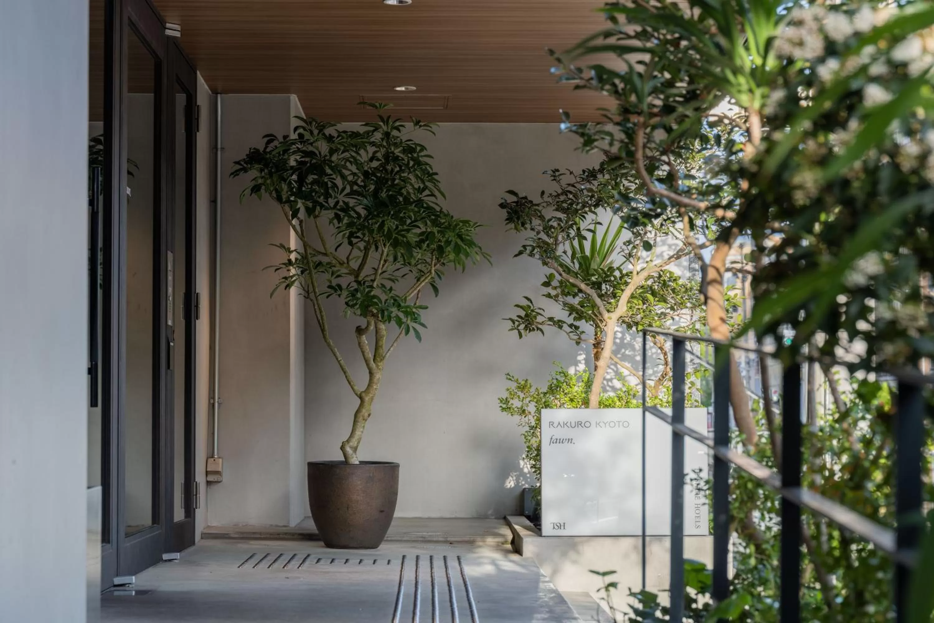 Facade/entrance in RAKURO Kyoto by THE SHARE HOTELS
