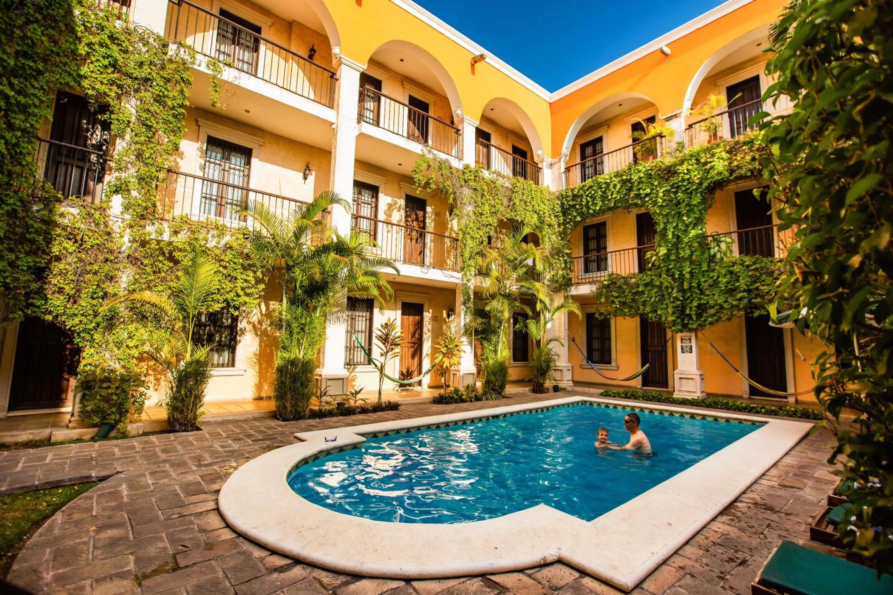 Swimming pool in Hotel Boutique La Mision De Fray Diego