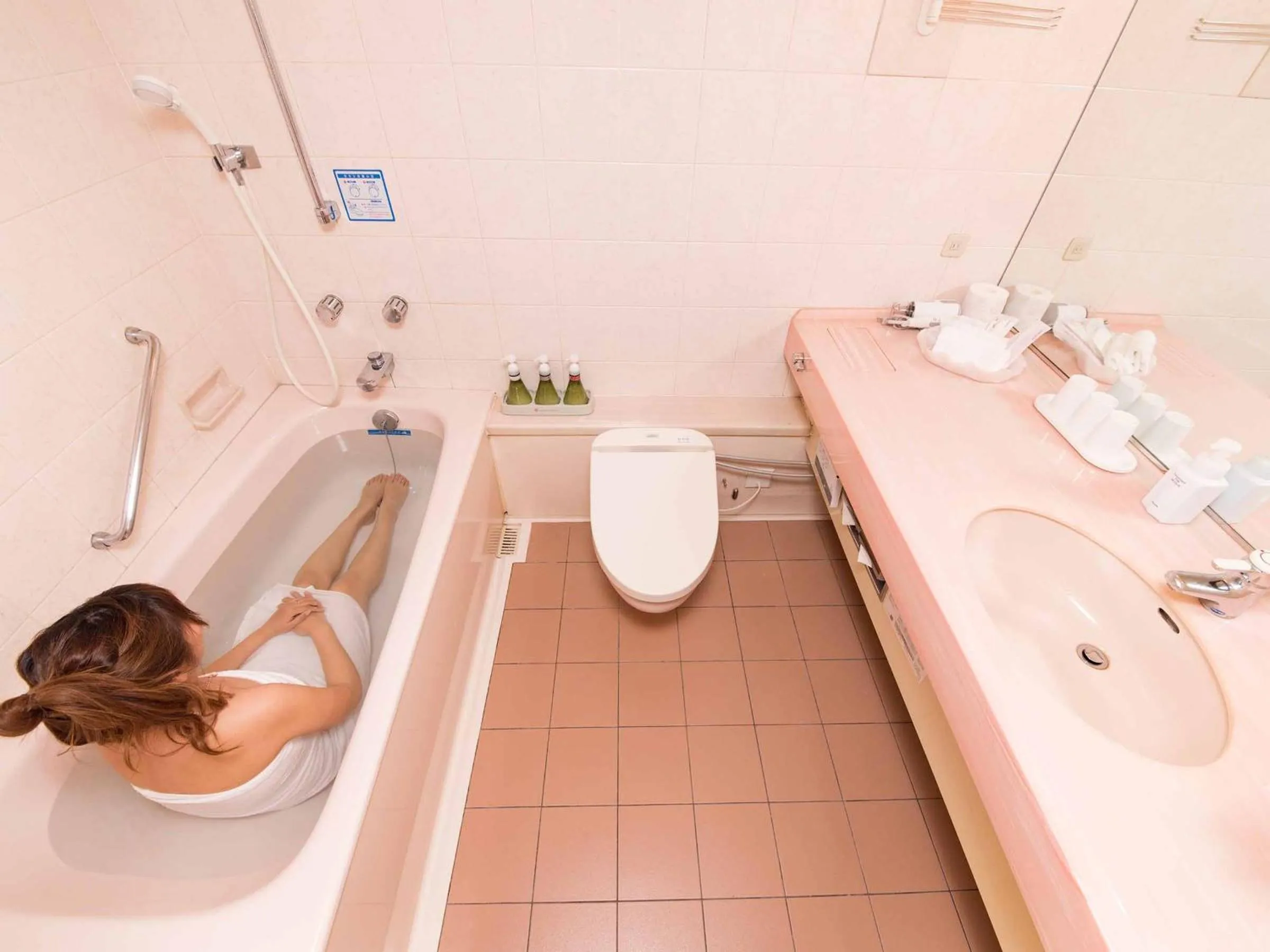 Bathroom in Kobe Sannomiya Union Hotel