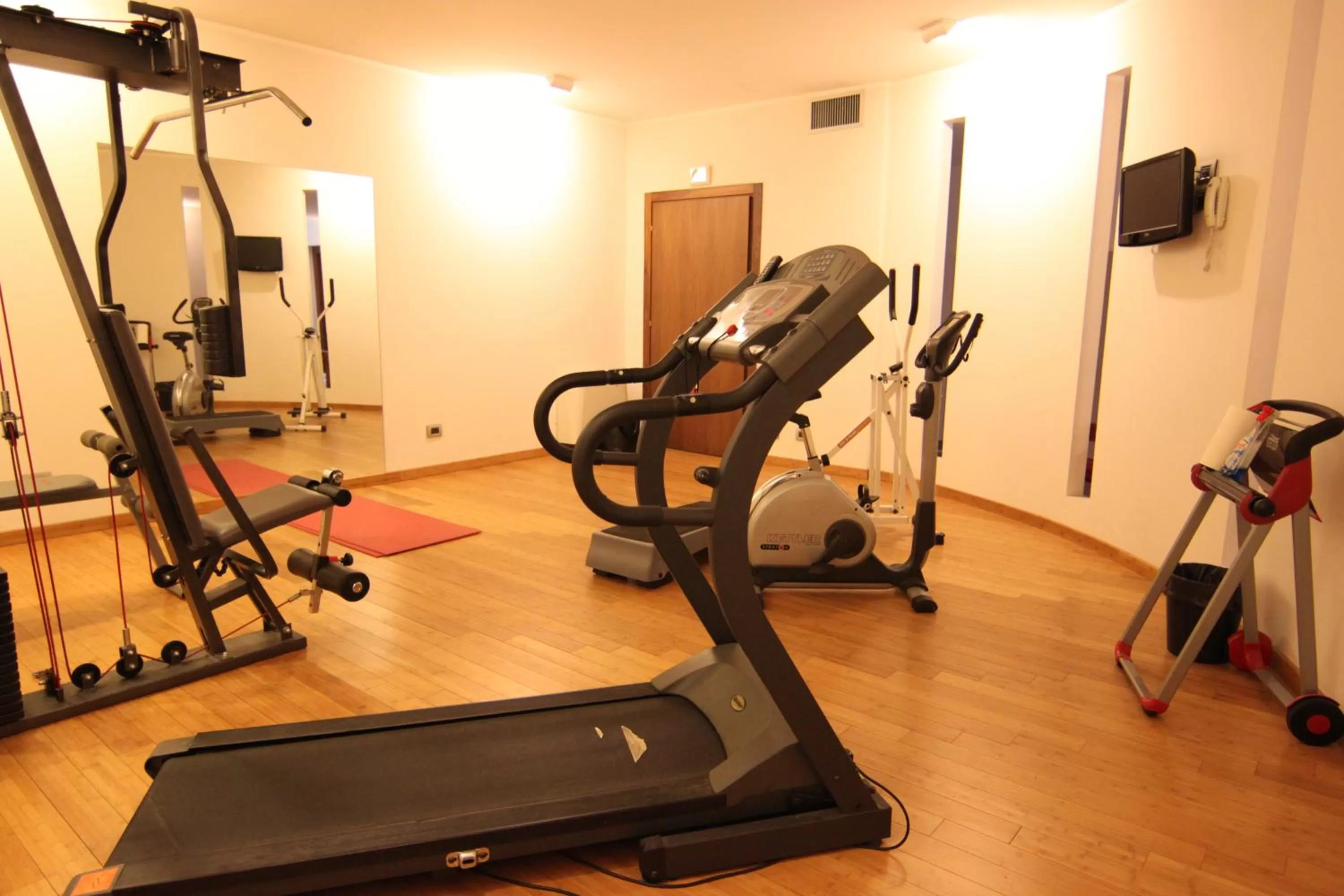 Fitness centre/facilities in Hotel Del Parco