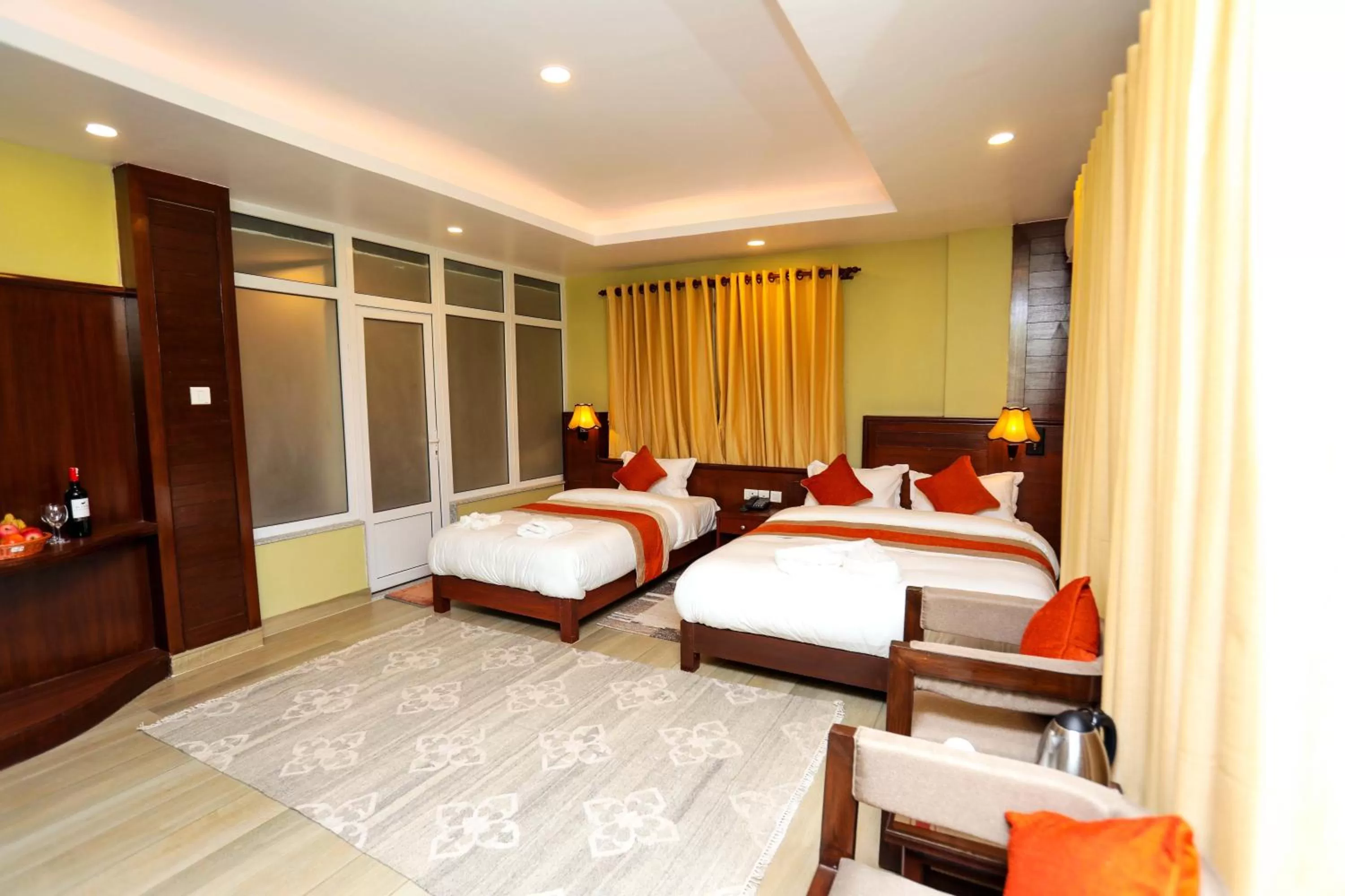 Bed in Hotel The Clock