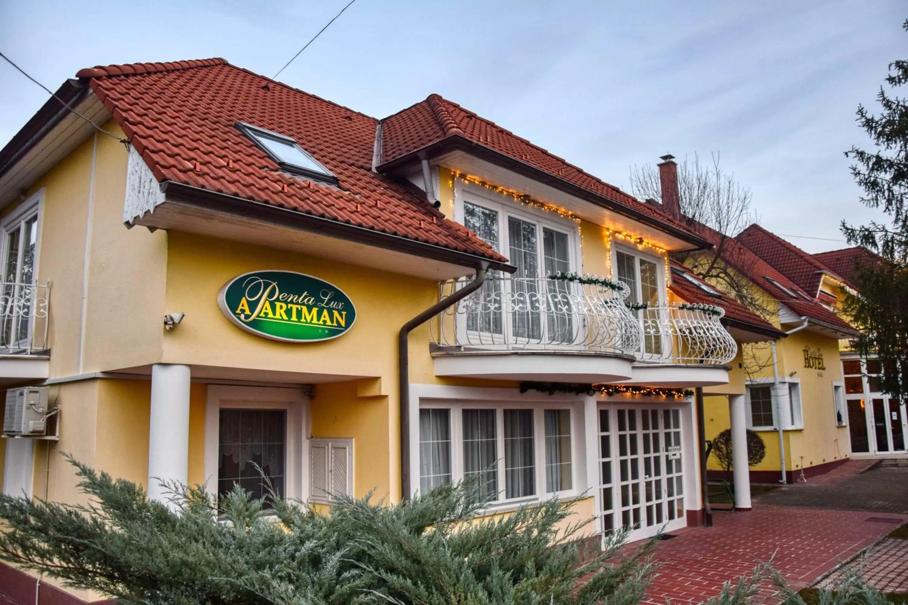 Property building in Hotel Penta Lux