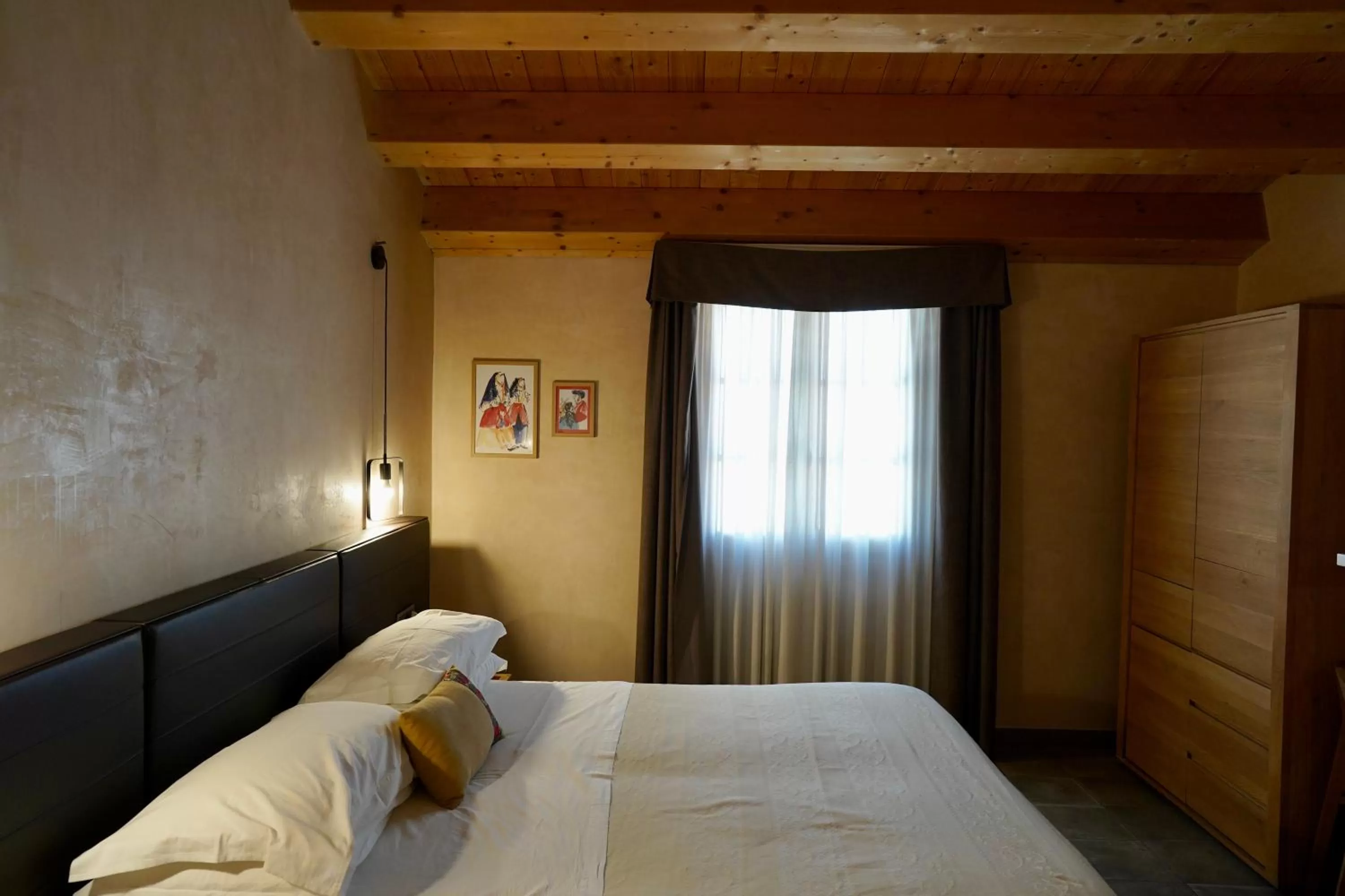 Bed in Tramas Hotel & Spa