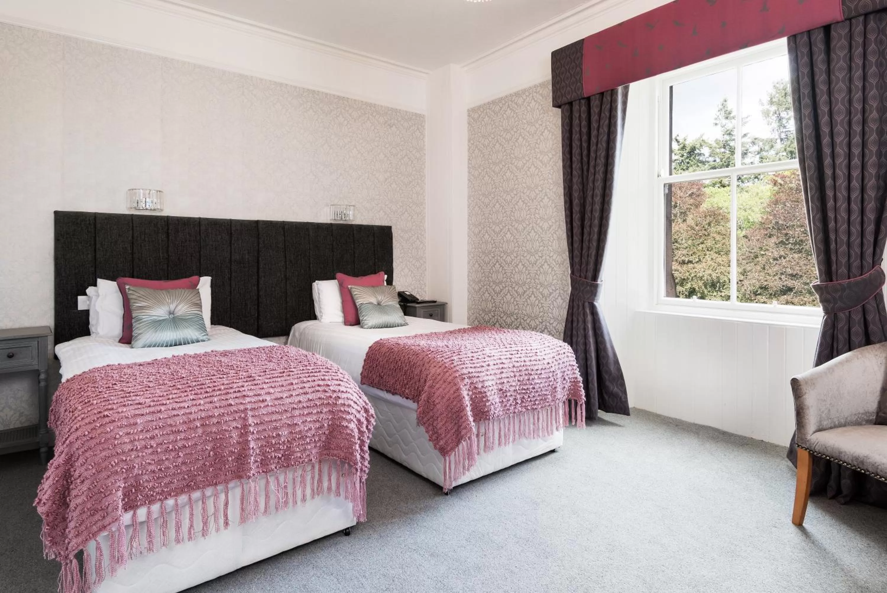 Bed in The Atholl Palace