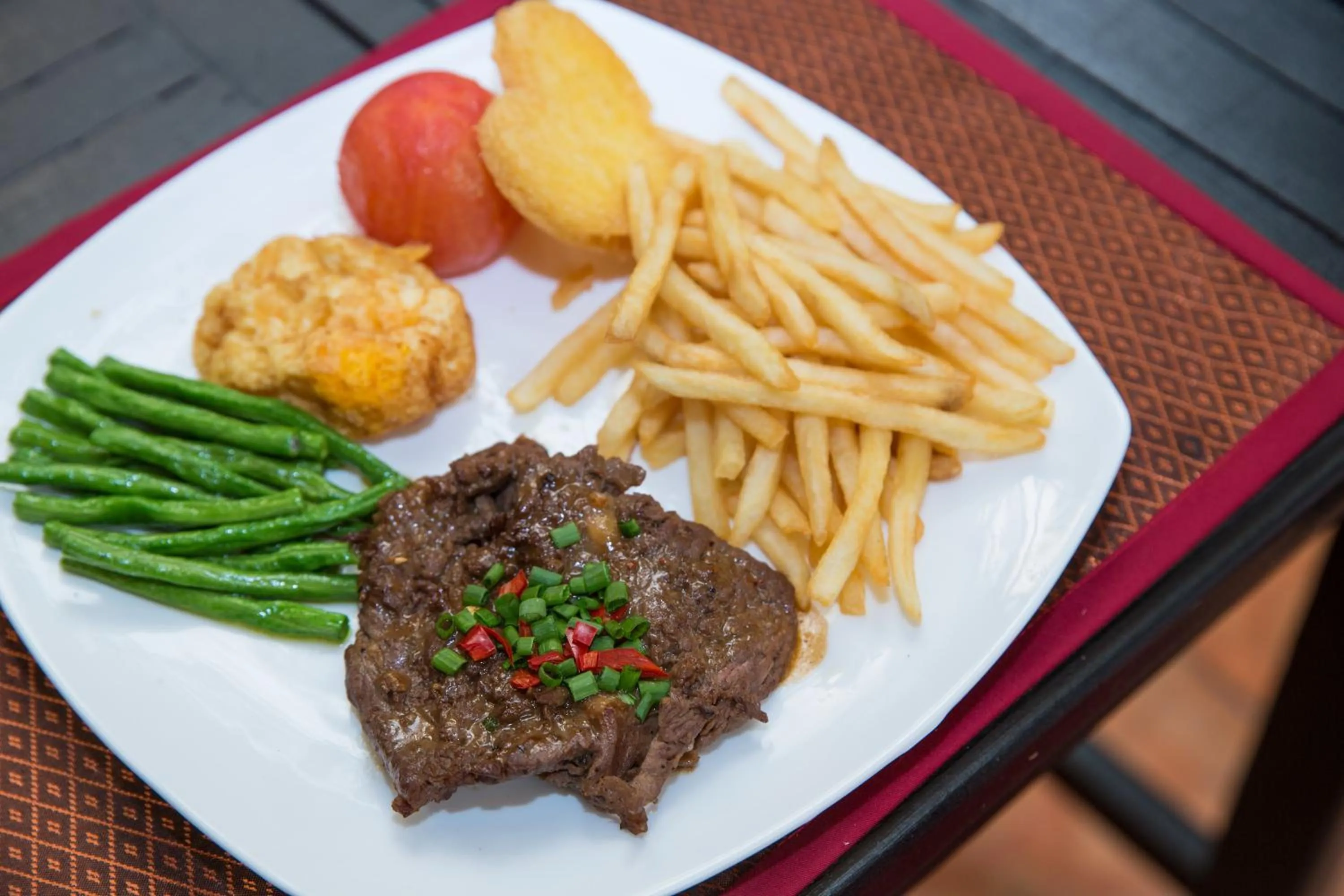 Food in Sonalong Boutique Village & Resort