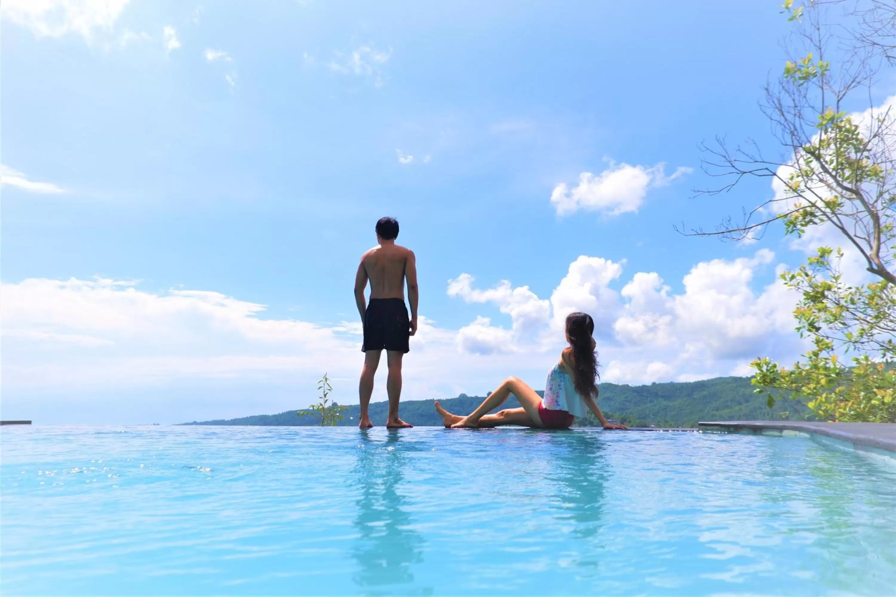 Swimming pool in Swar Bali Lodge