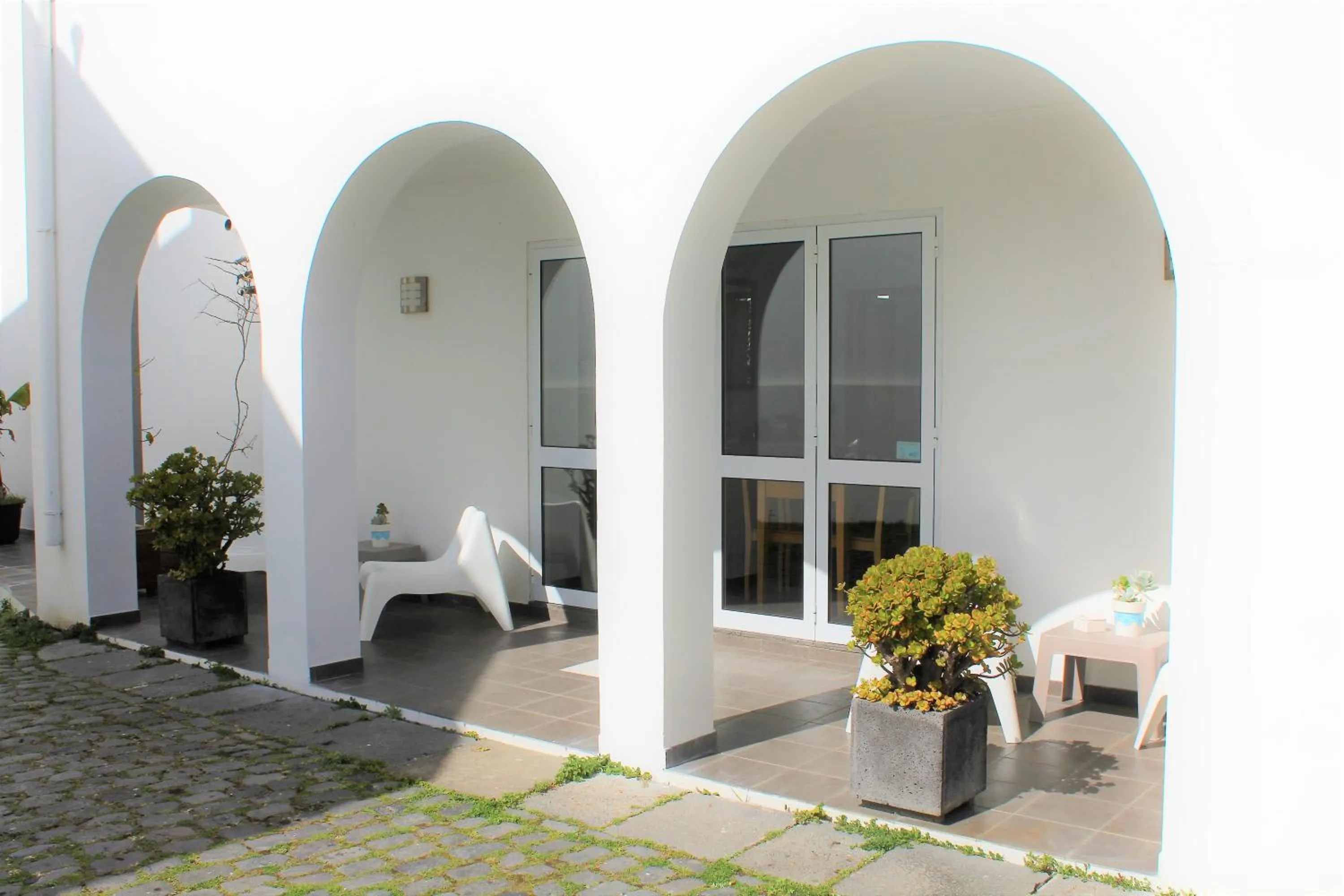 Patio in Hotel Arcanjo