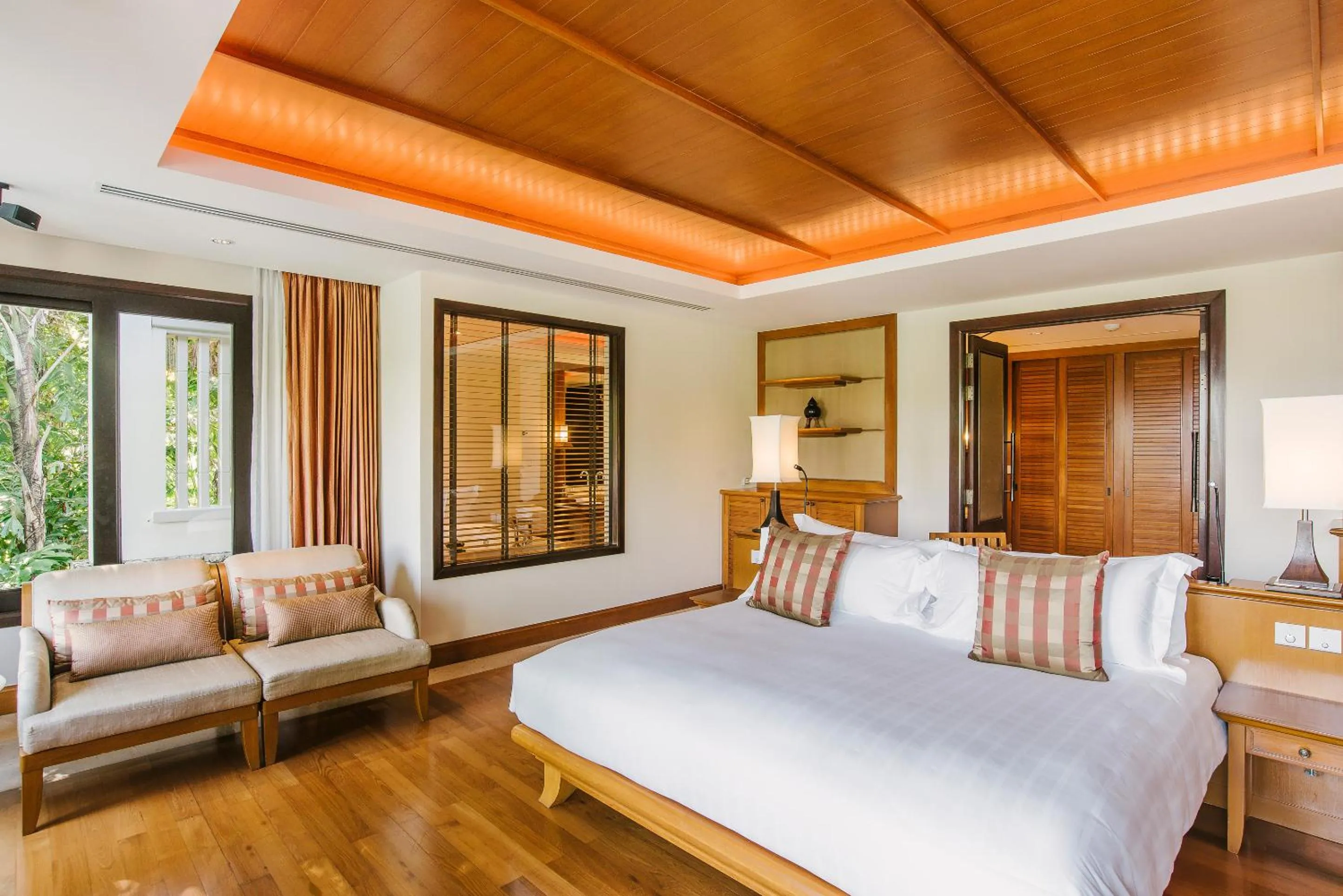 Bedroom, Bed in Trisara Villas & Residences Phuket