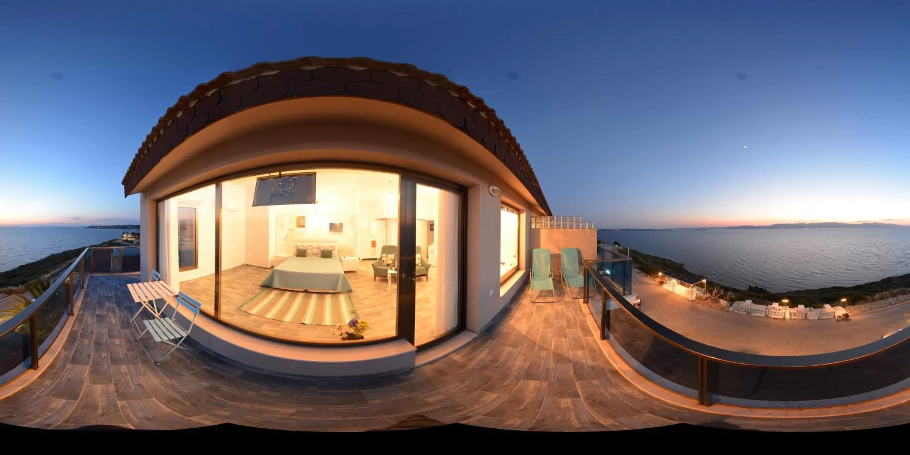 Balcony/Terrace in Fener Hotel Café & Kahvalti