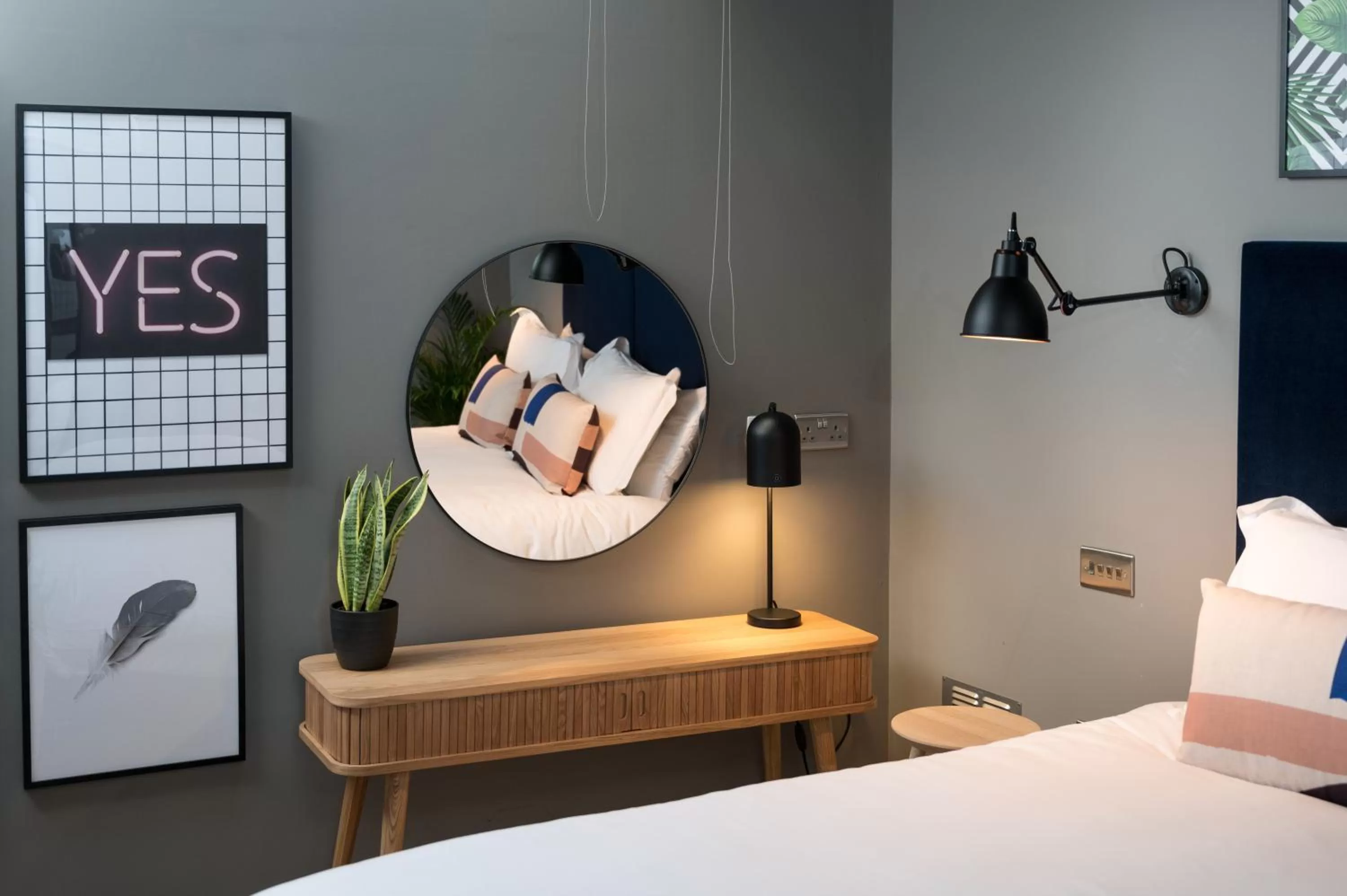 Bed in Hiding Space - Trim Street Apartments