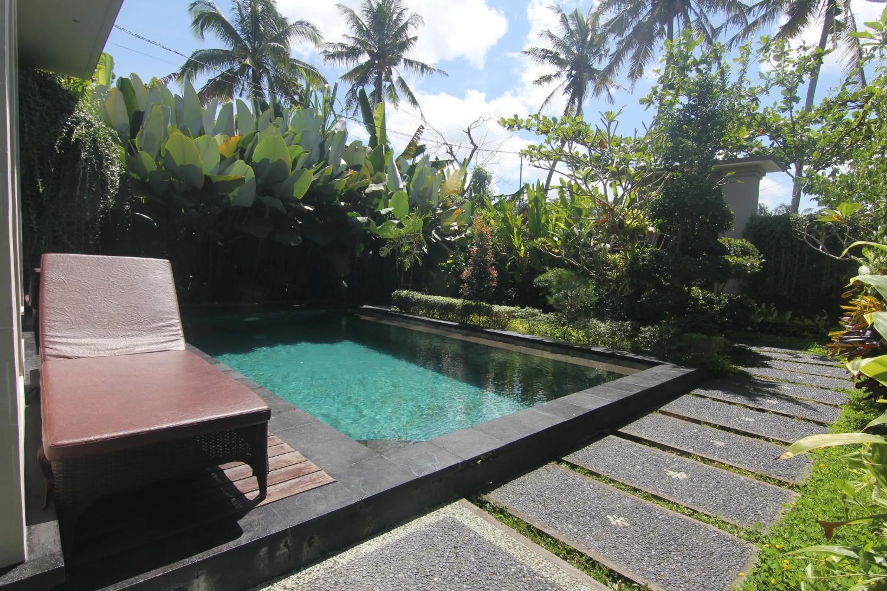Inner courtyard view in Ubud Paradise Villa