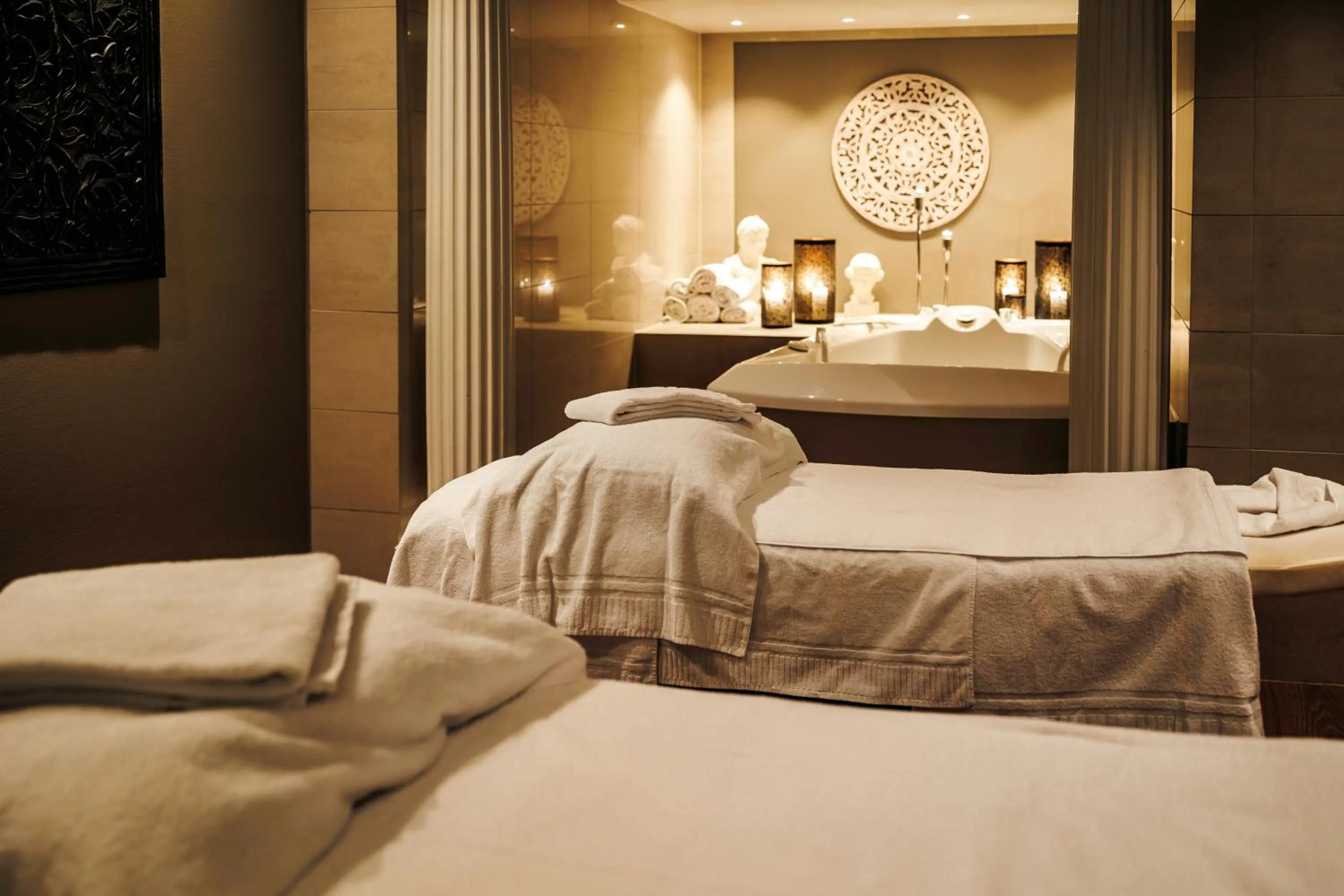 Spa and wellness centre/facilities, Bed in Quality Hotel Strand Gjøvik