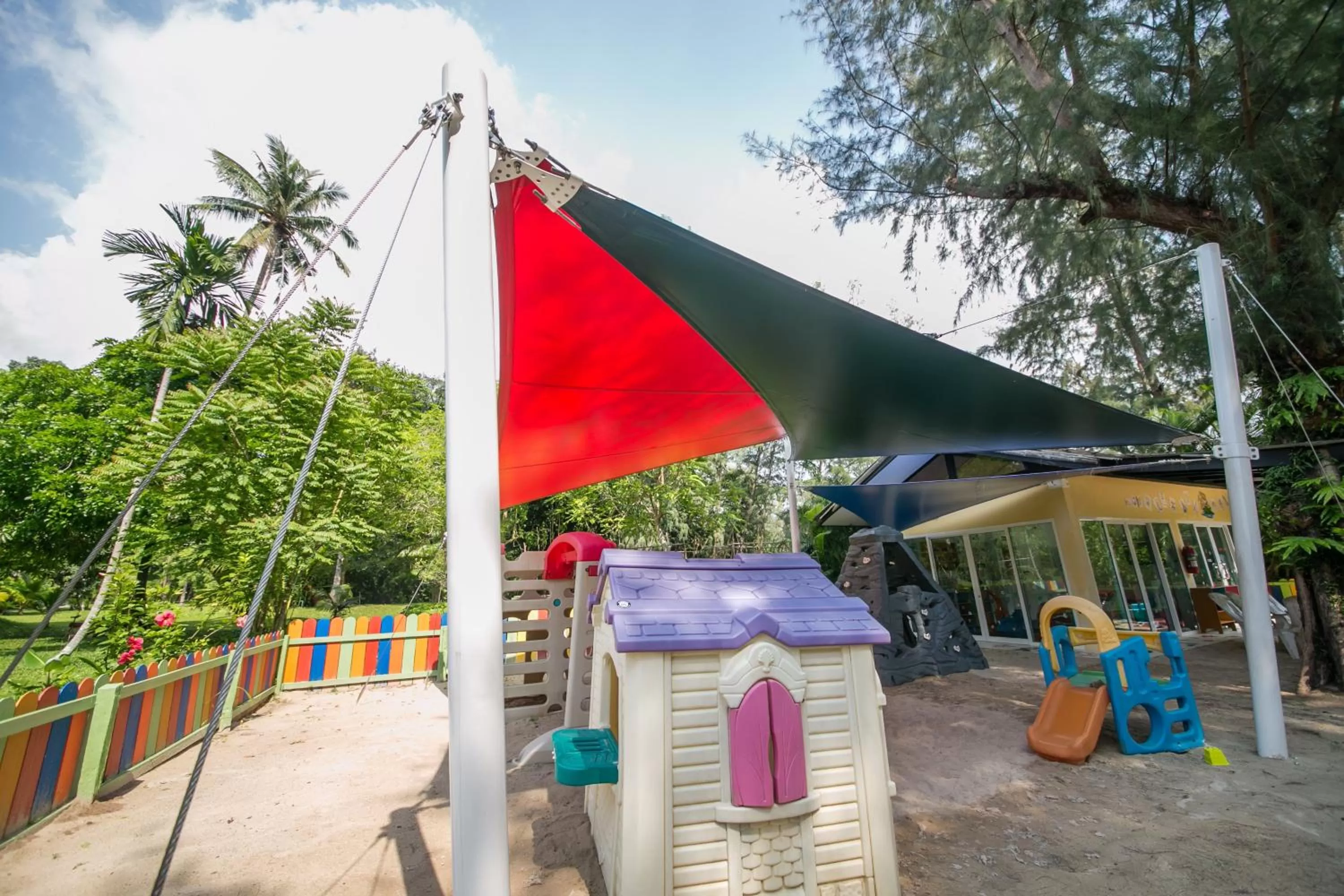 Children play ground in Centara Koh Chang Tropicana Resort