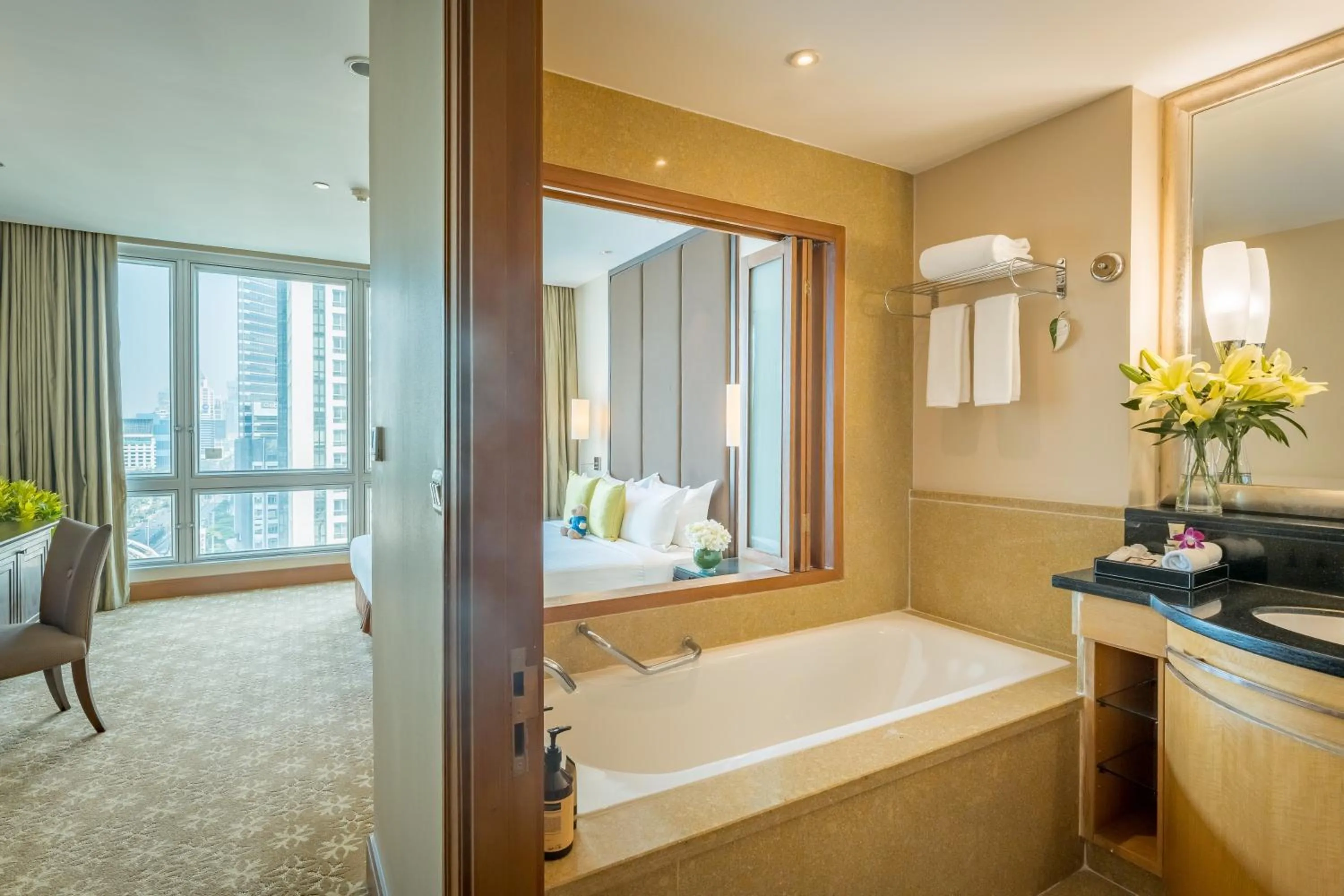 Bathroom in Ascott Sathorn Bangkok