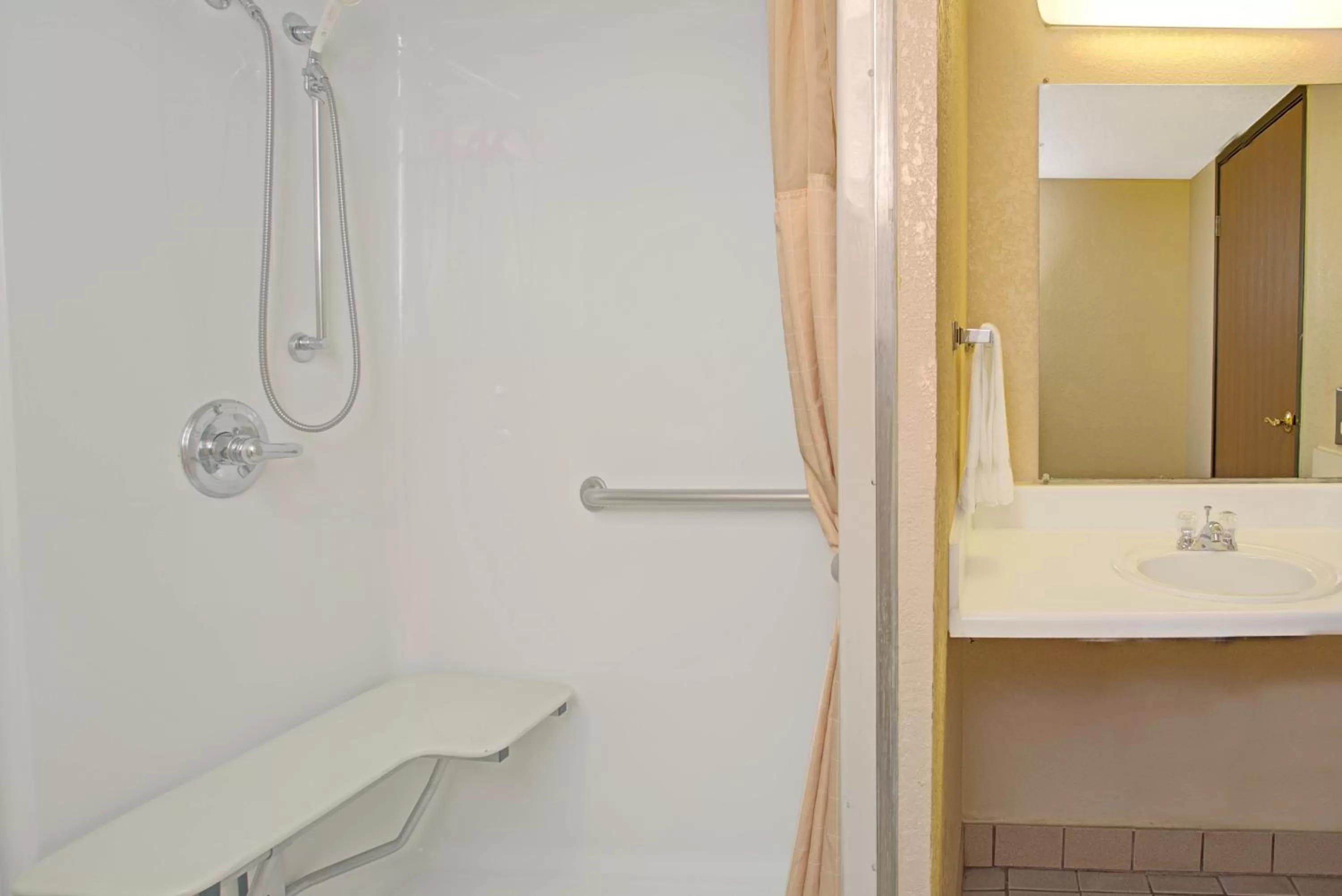 Shower in Super 8 by Wyndham Wheat Ridge/Denver West