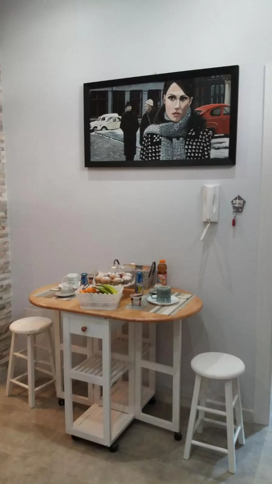 Food and drinks in B&B A casa dell'artista