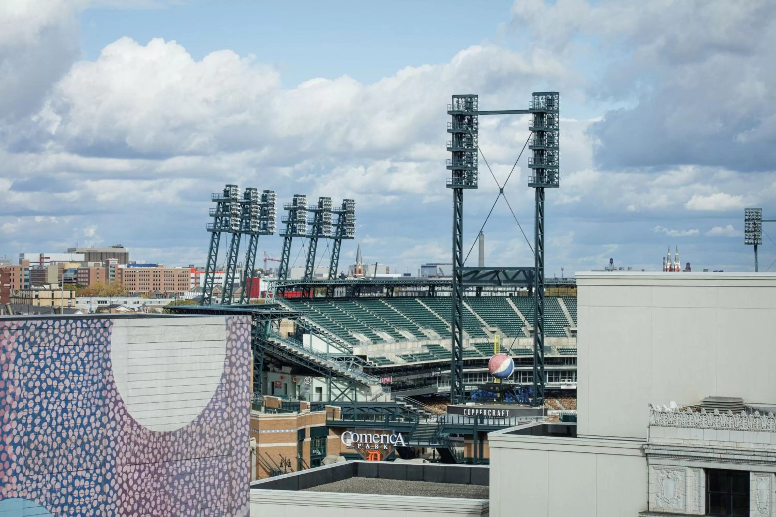 Photo of the whole room in Element Detroit at the Metropolitan