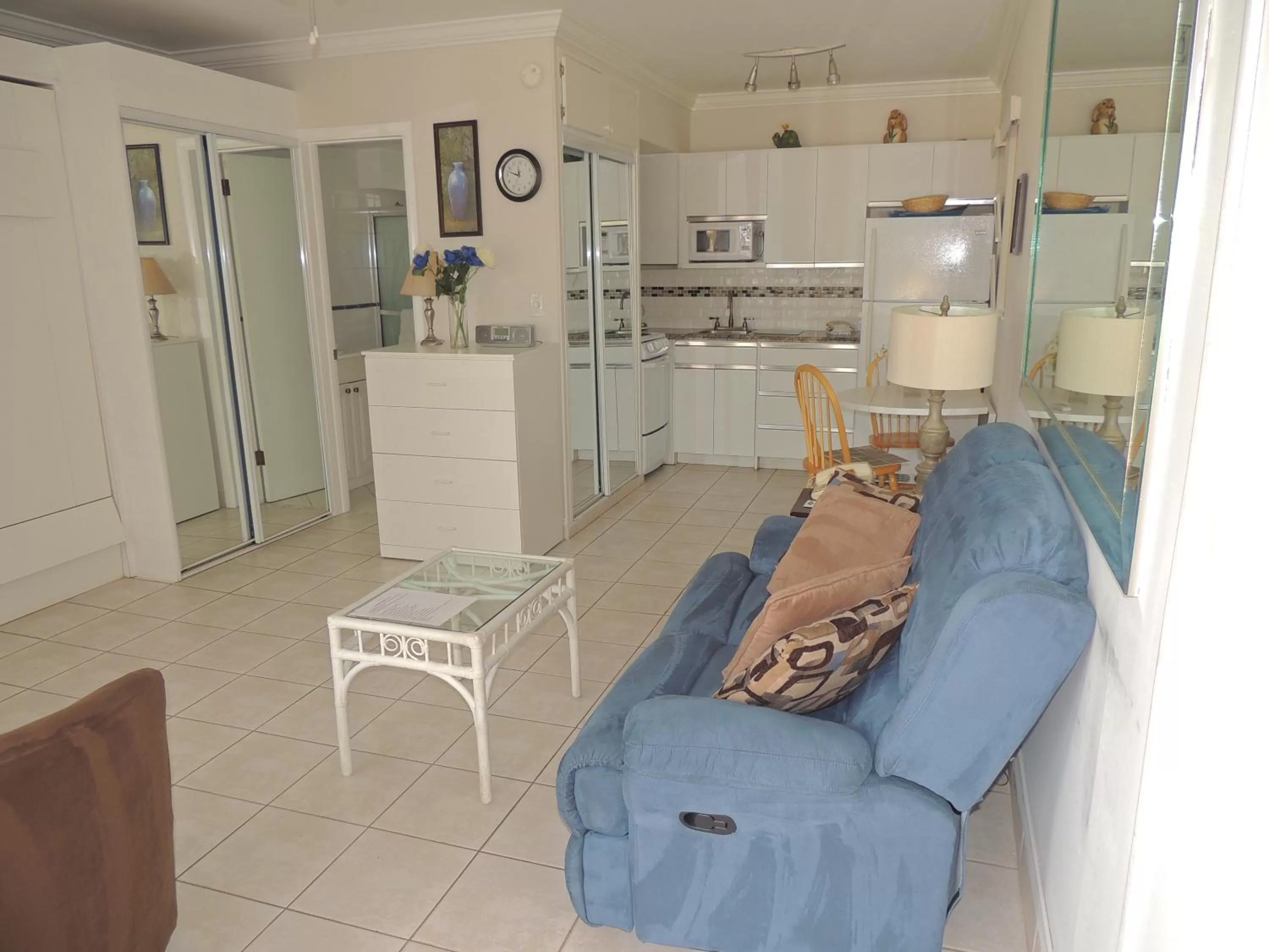 Pool view in Aqua Mar Condos