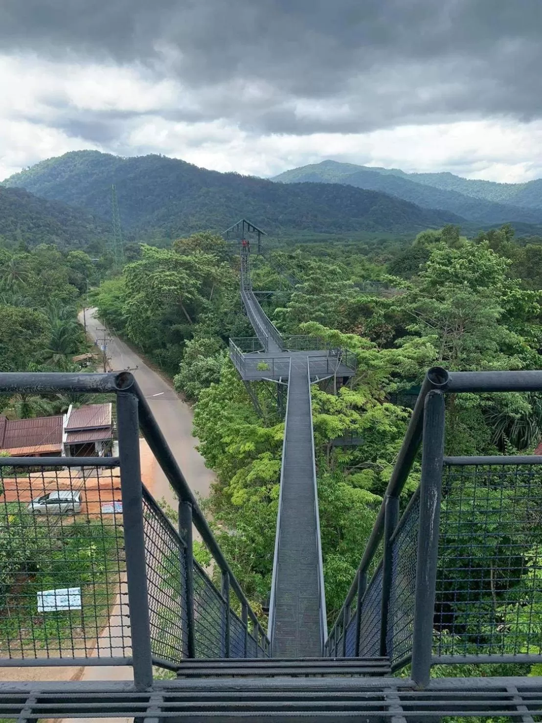 Natural landscape in Khao Sok Tree House Resort
