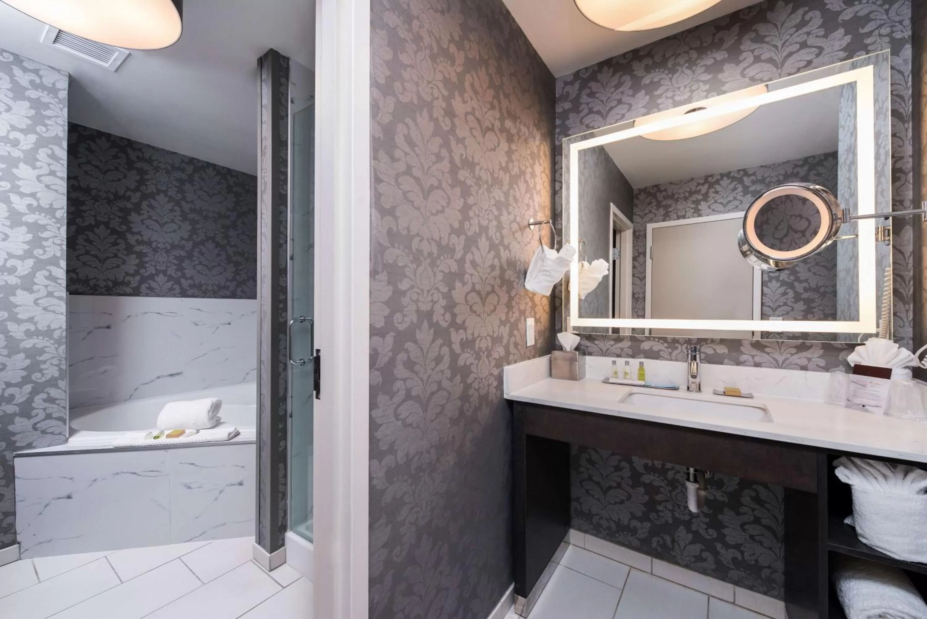 Bathroom in DoubleTree by Hilton Utica