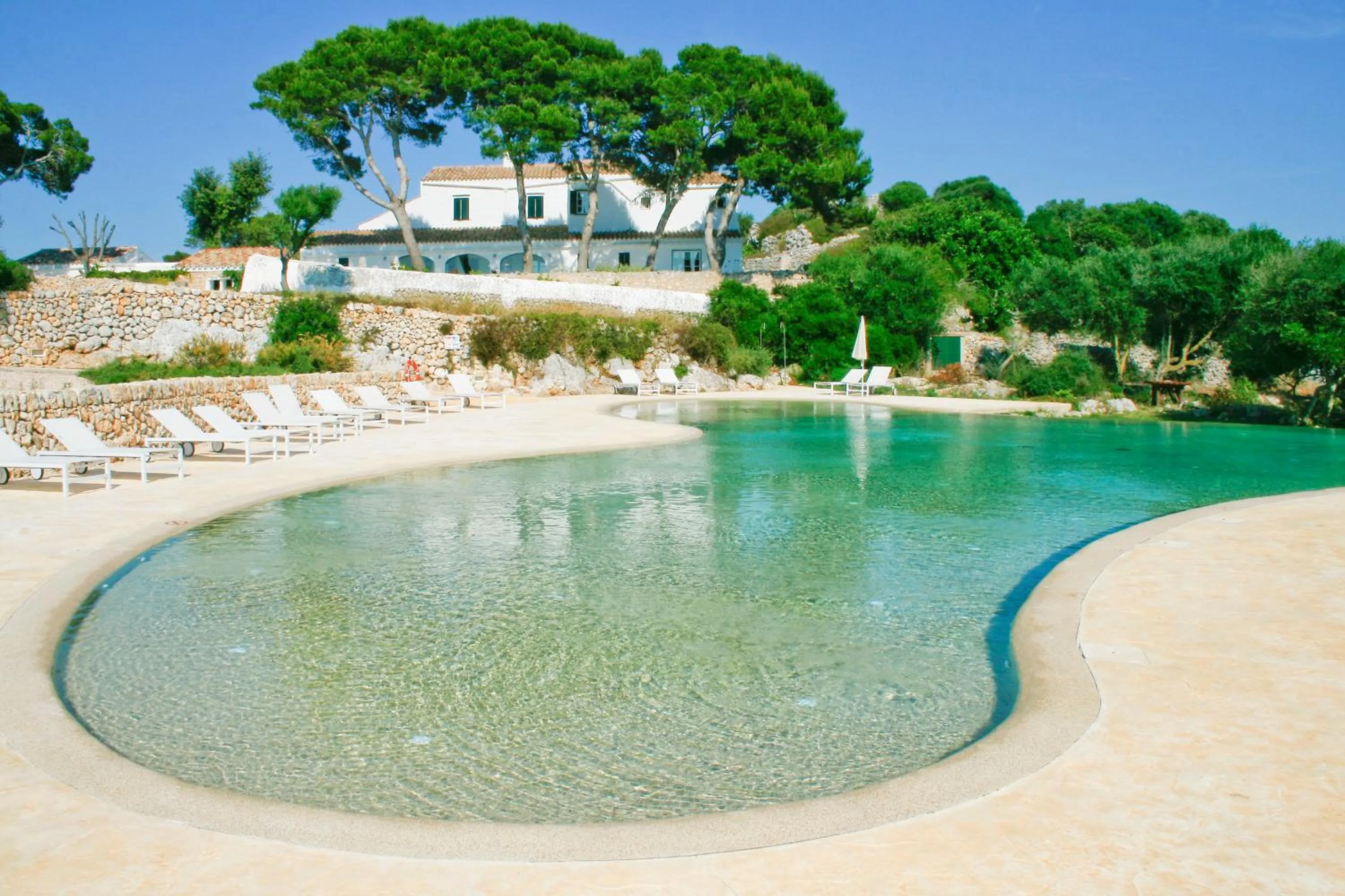 Solarium in Hotel Rural Binigaus Vell