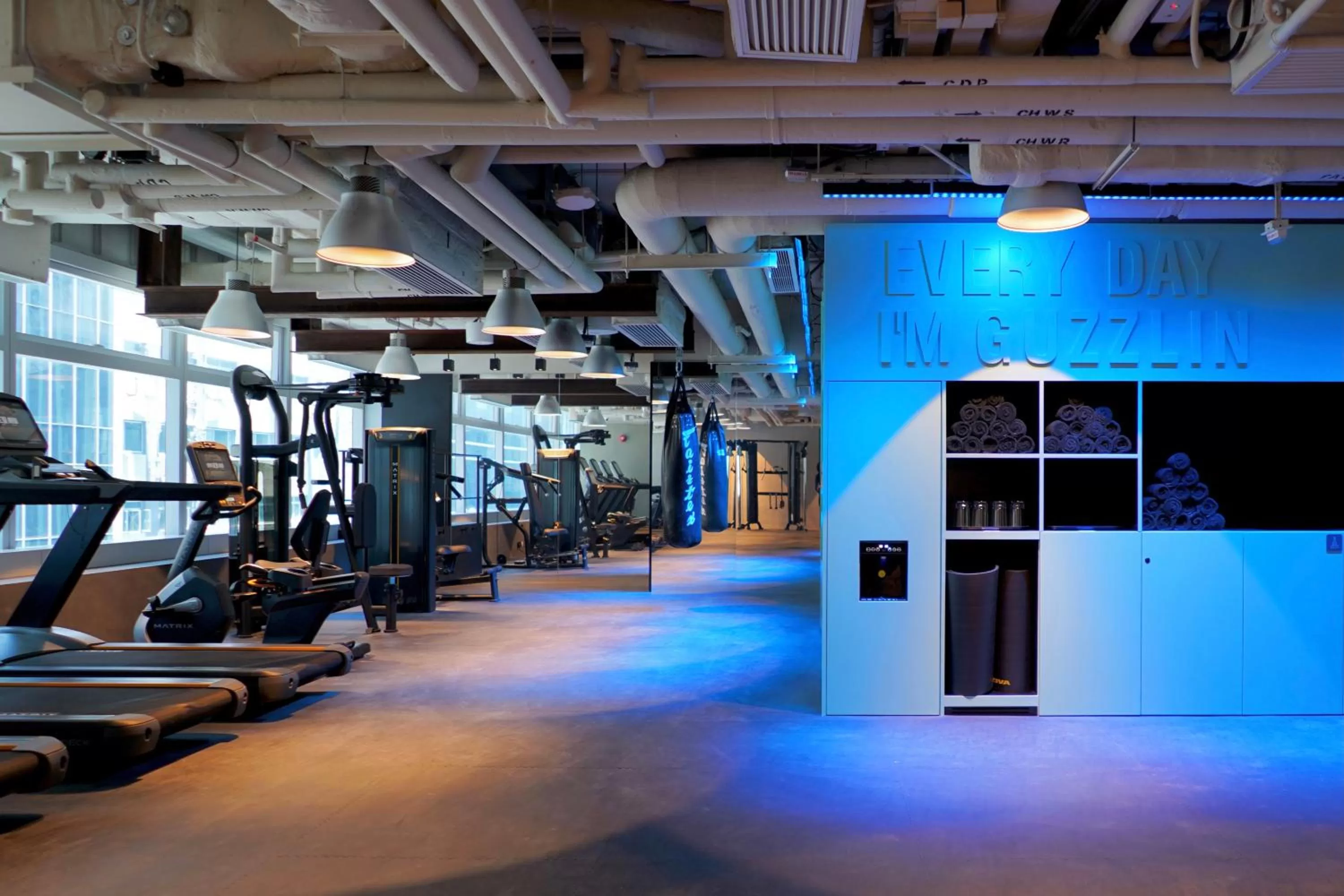 Fitness centre/facilities in the Arca