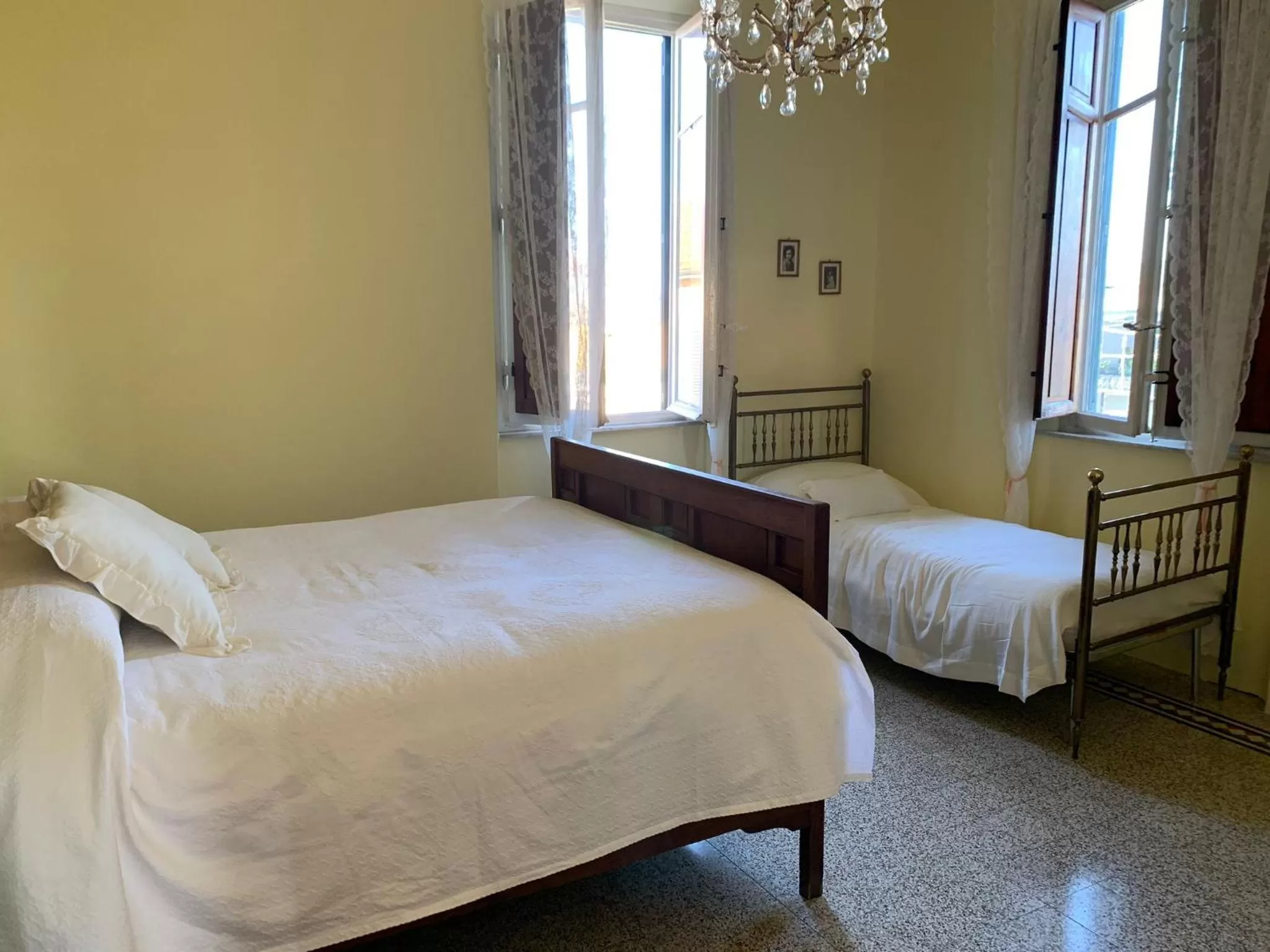 Bed in Villa Adelina