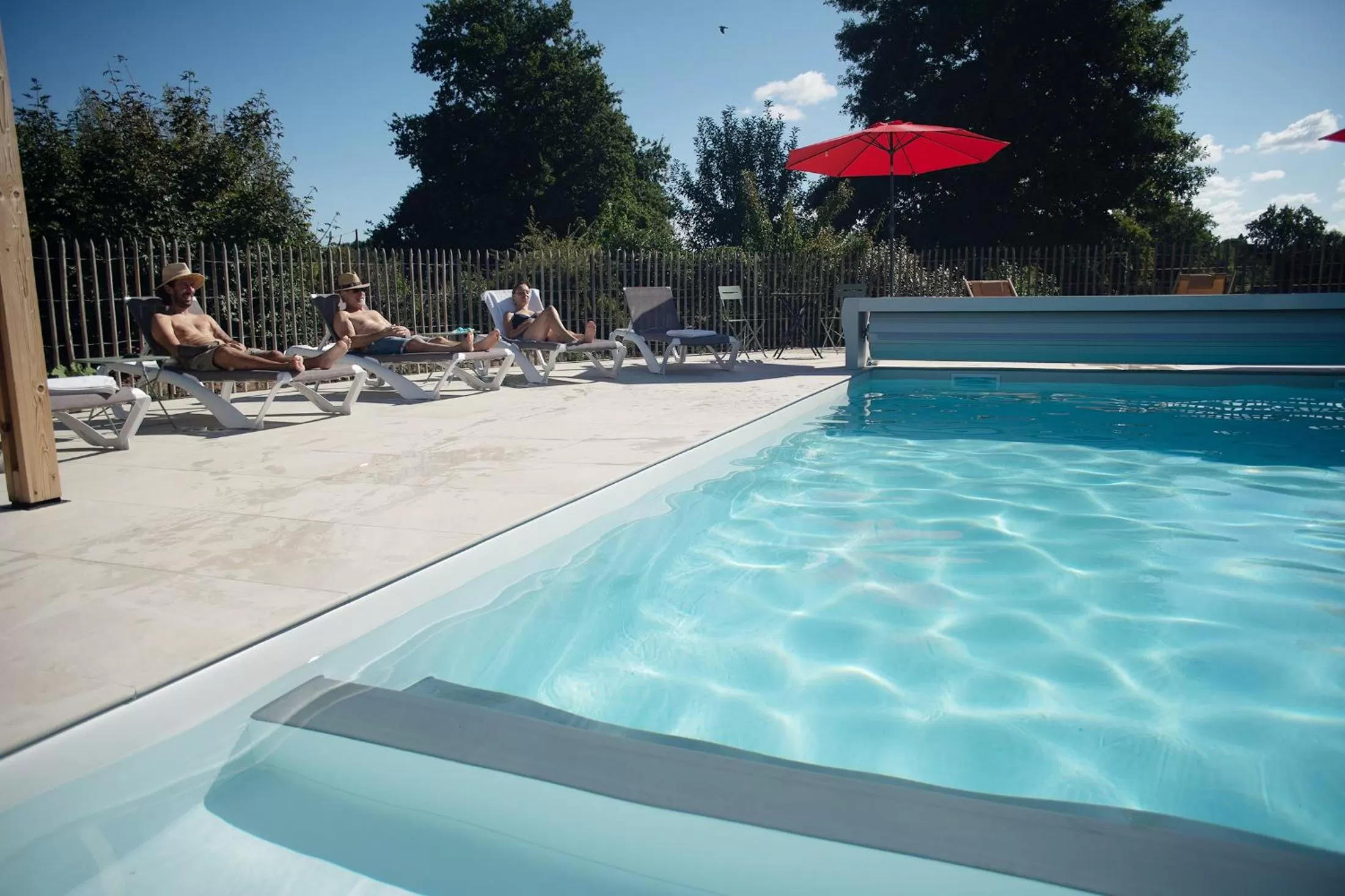 Swimming pool in Le jardin des 4 saisons