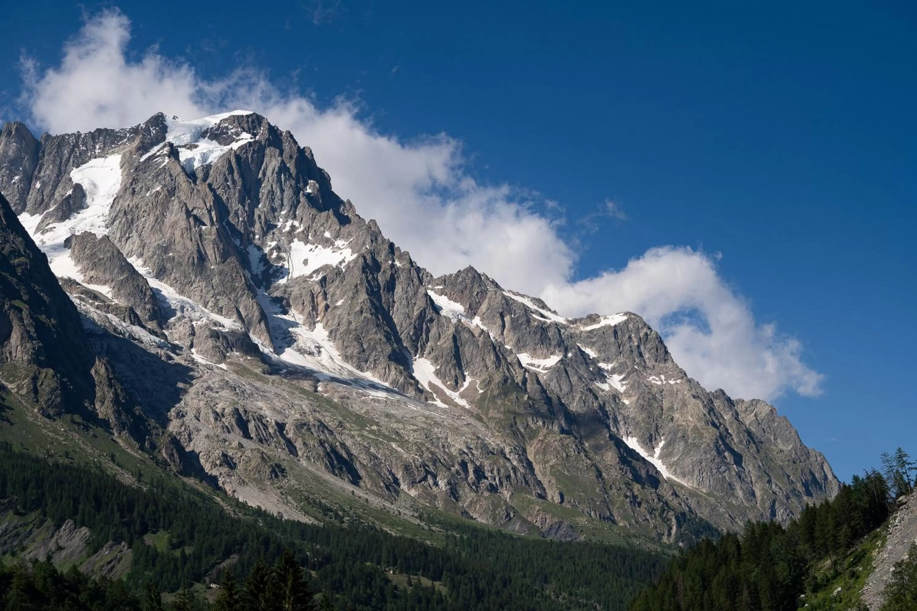 Natural landscape in TH Courmayeur