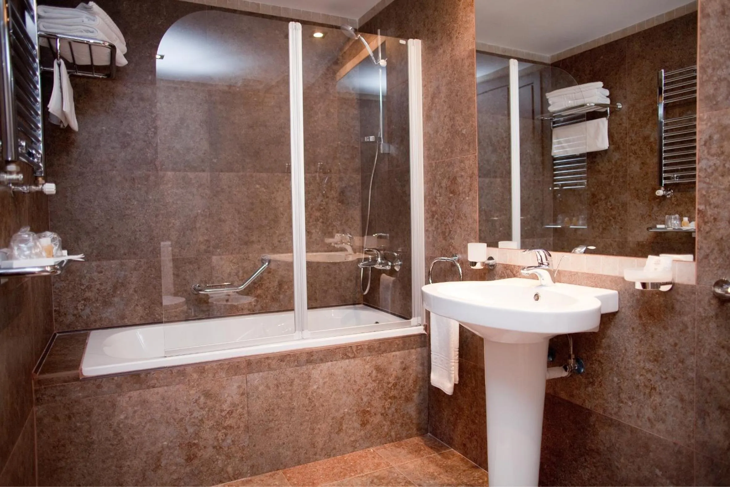 Shower in Hotel Bellaria
