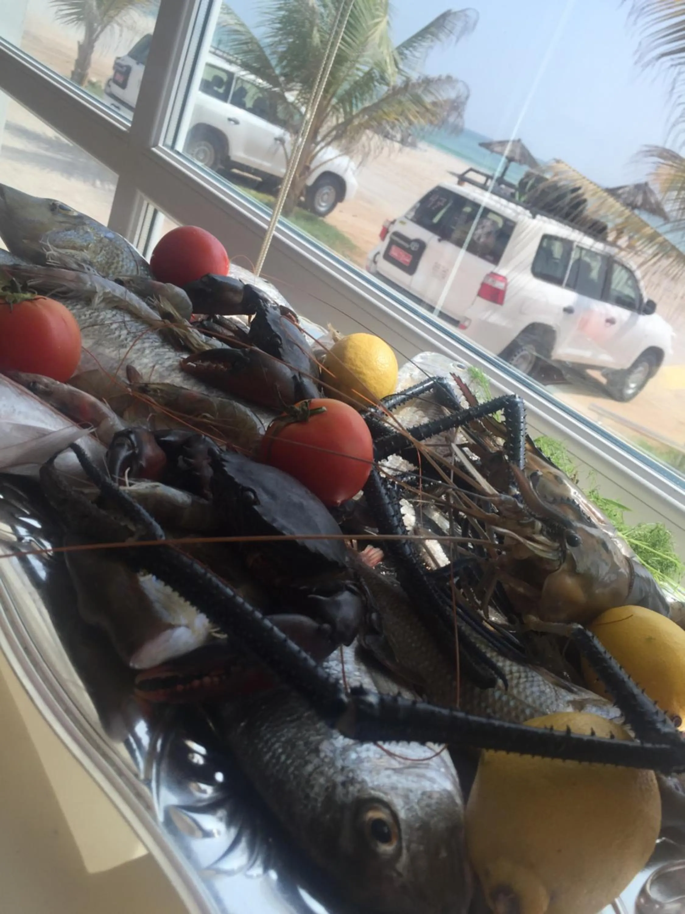 Food close-up in Beach Resort Salalah