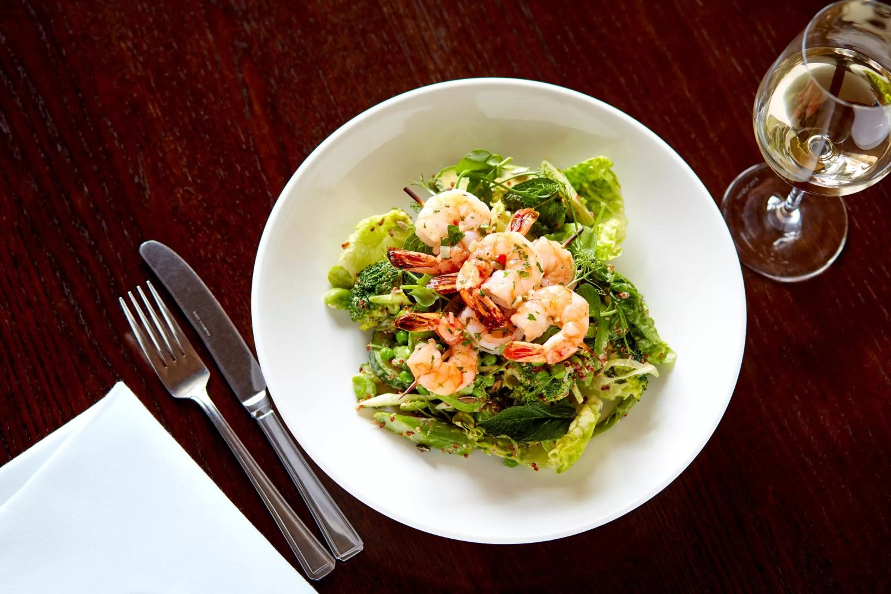 Food and drinks in The Angel Hotel