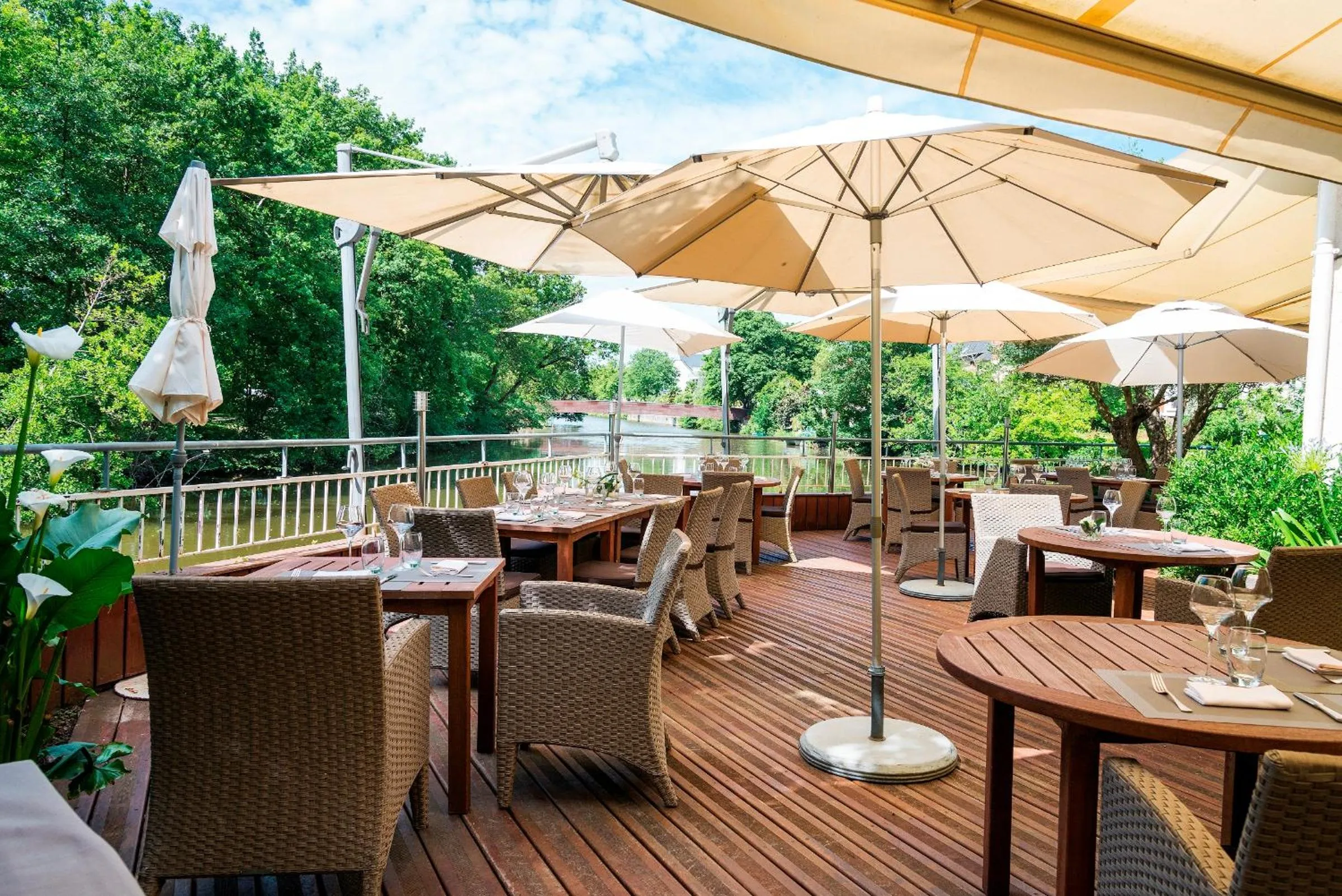 Patio in Le Germinal