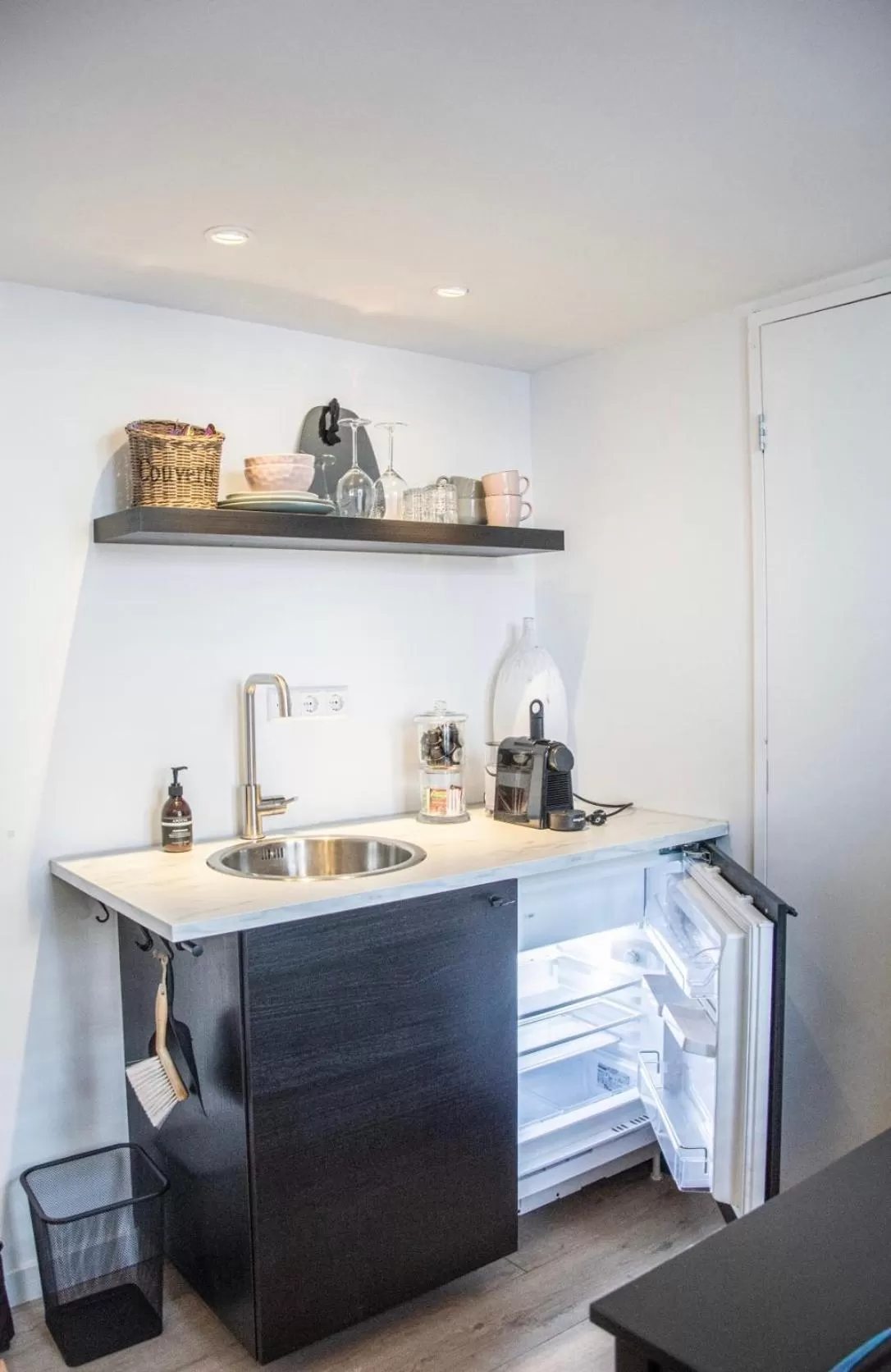 Coffee/tea facilities in Tiny House Lindenhouse