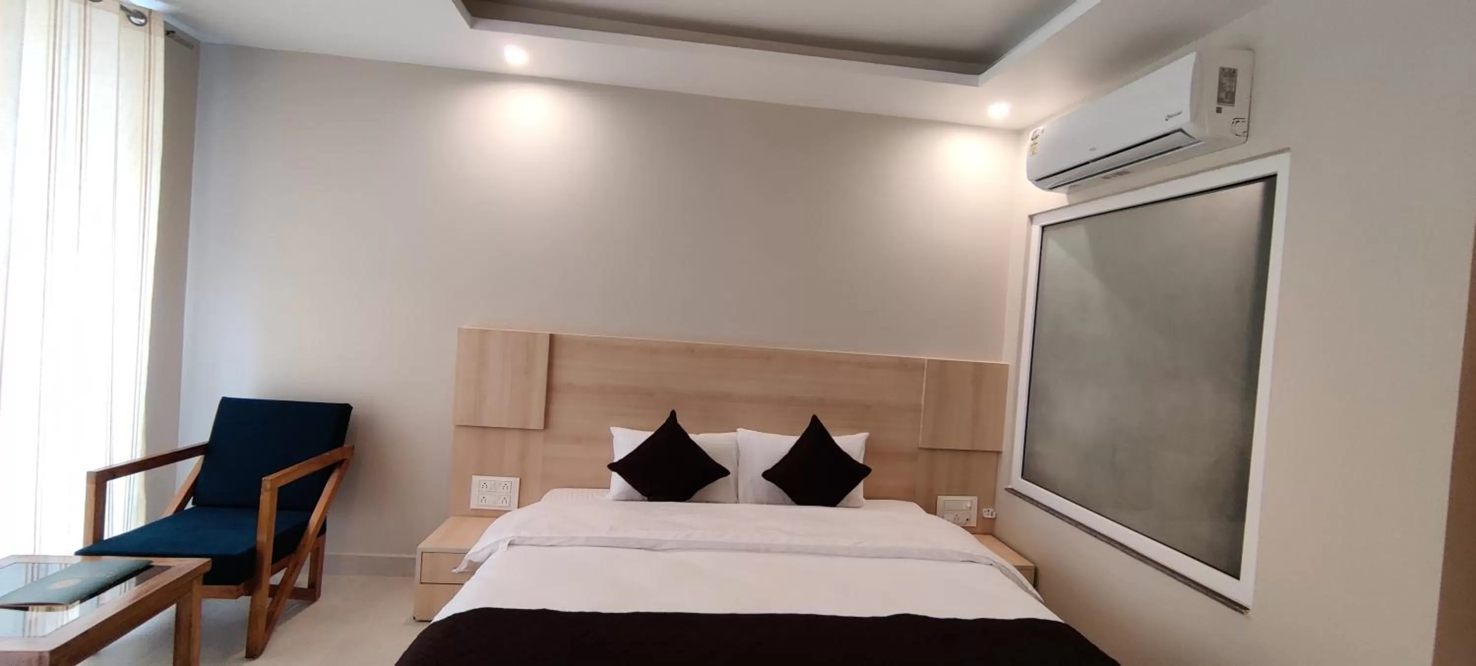 Bed in Punyah Residency Rishikesh