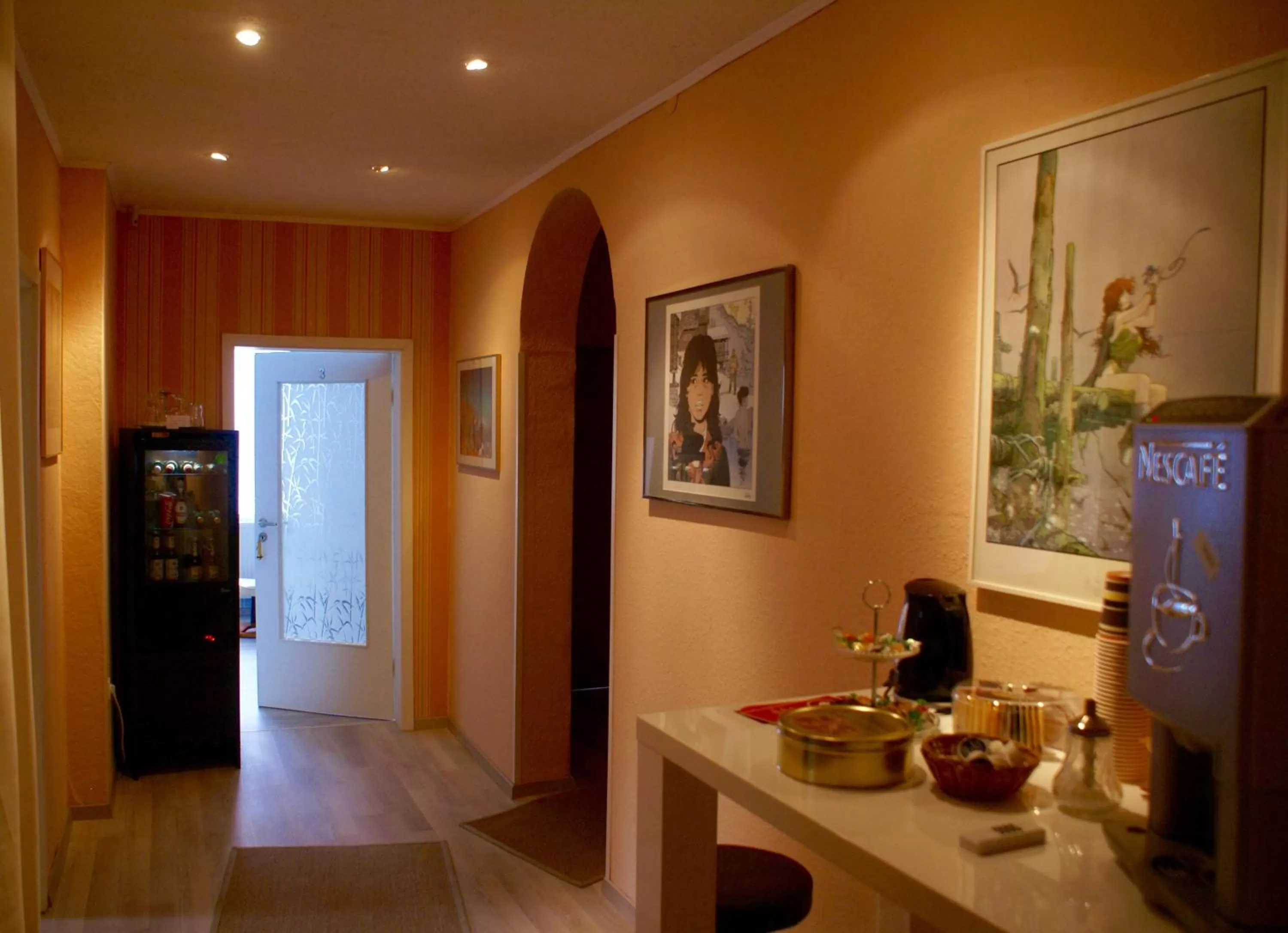 Decorative detail in Hotel Elfenberg