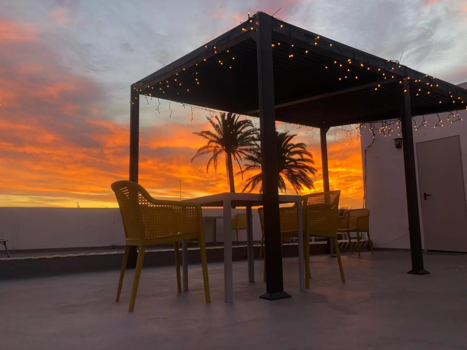 Patio in Villa Nestor