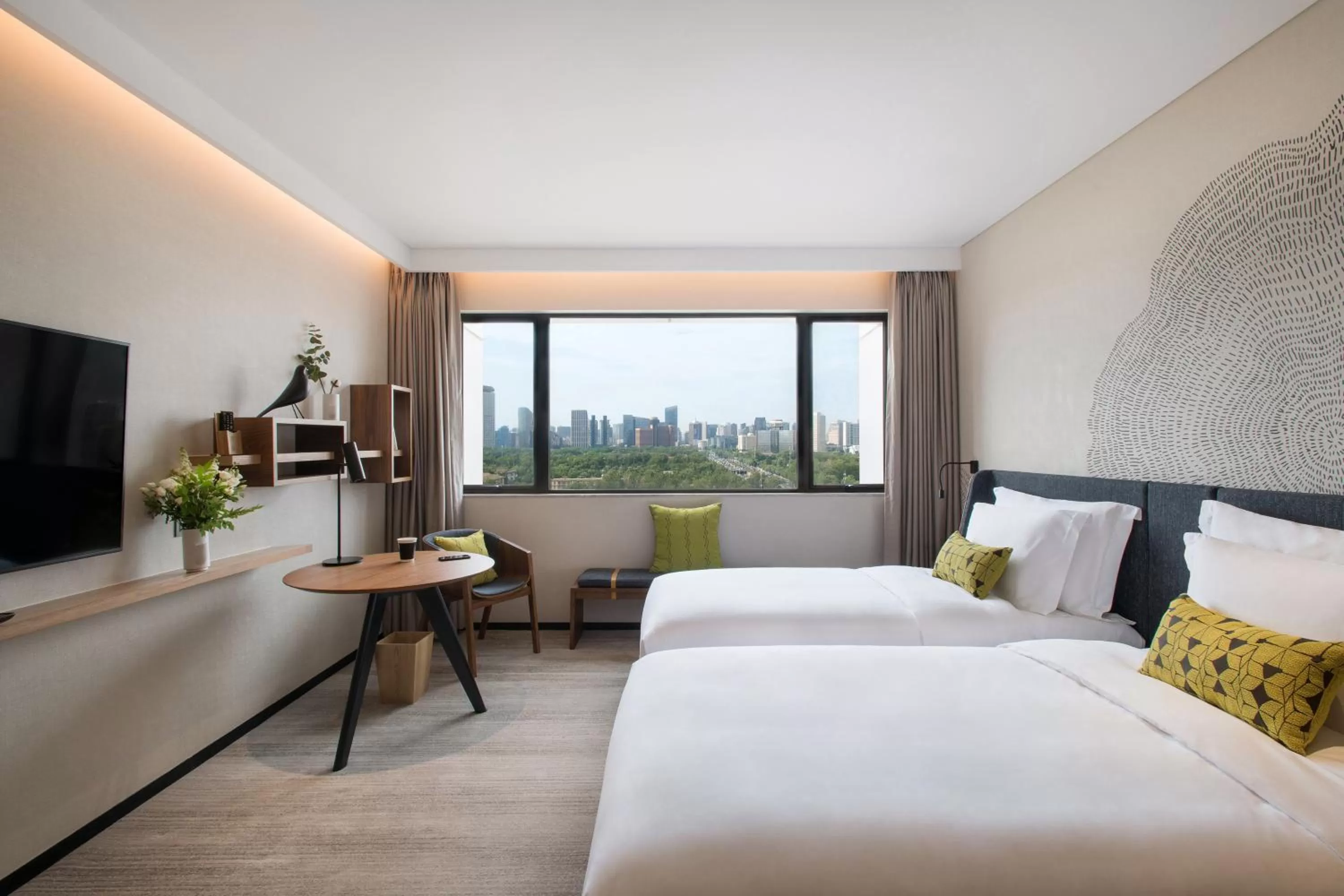 Bed in BEI Zhaolong Hotel, JdV by Hyatt