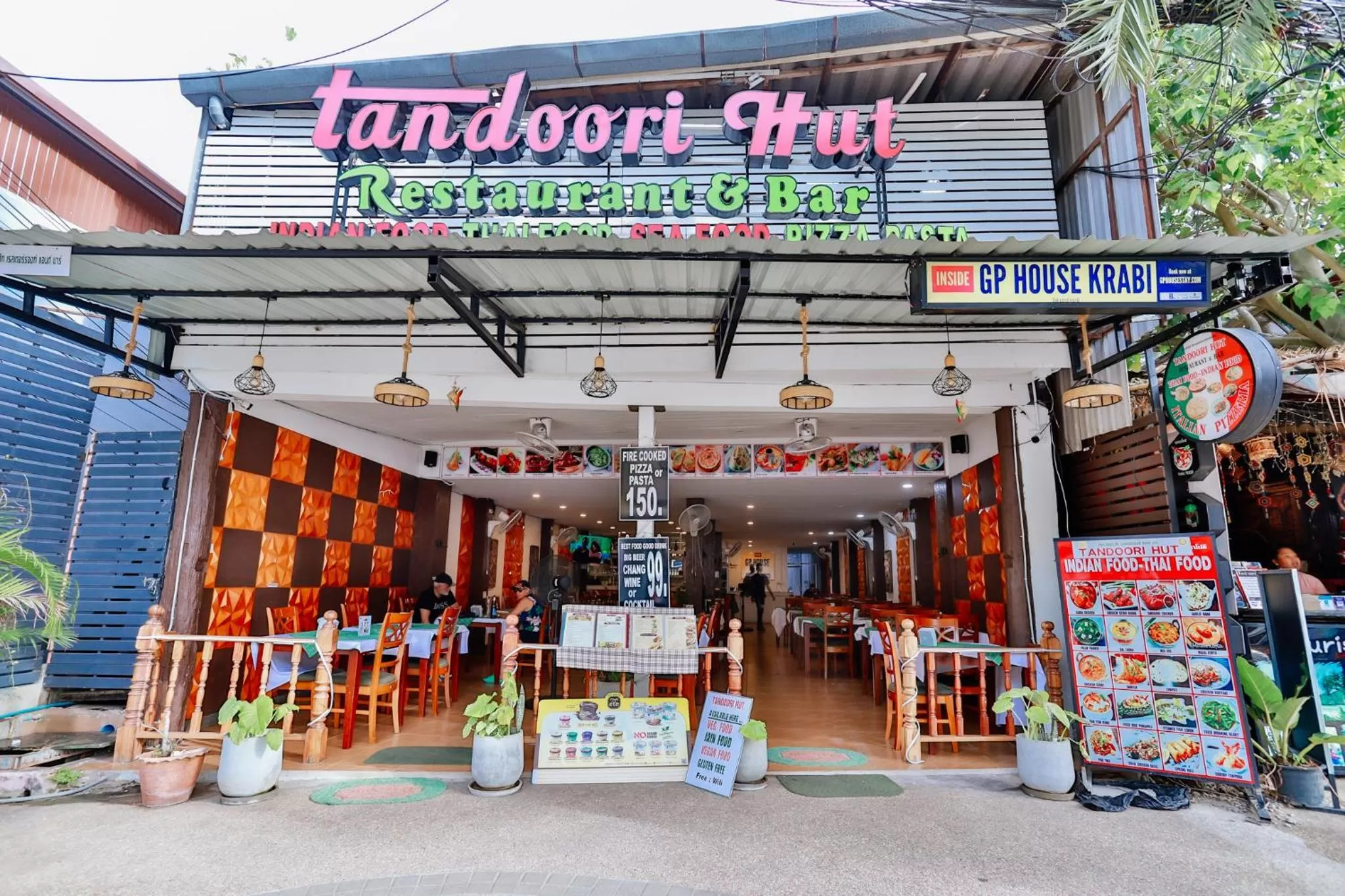 Property building in GP House Krabi Aonang Beach