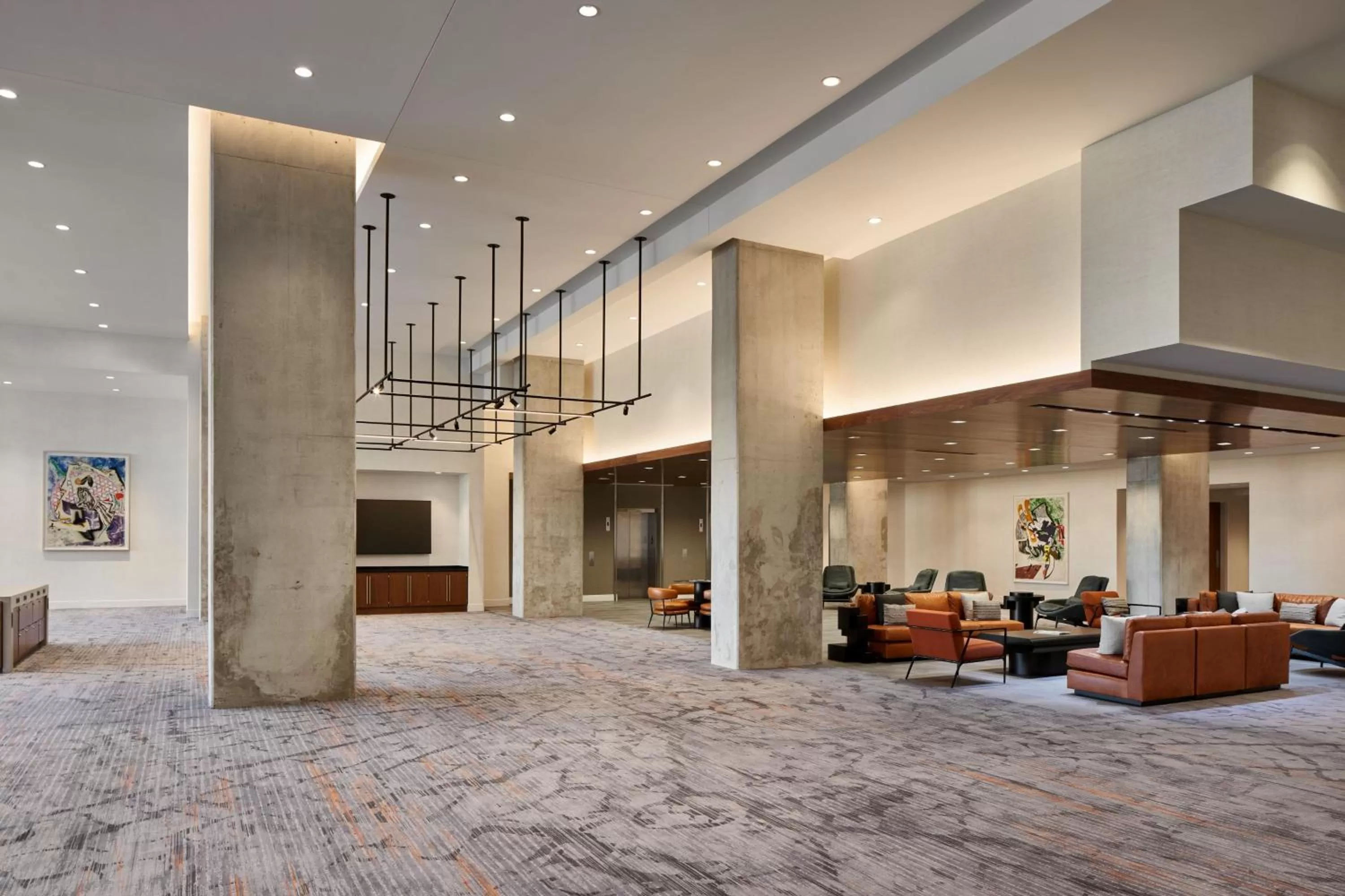 Lounge or bar in Marriott Owings Mills Metro Centre