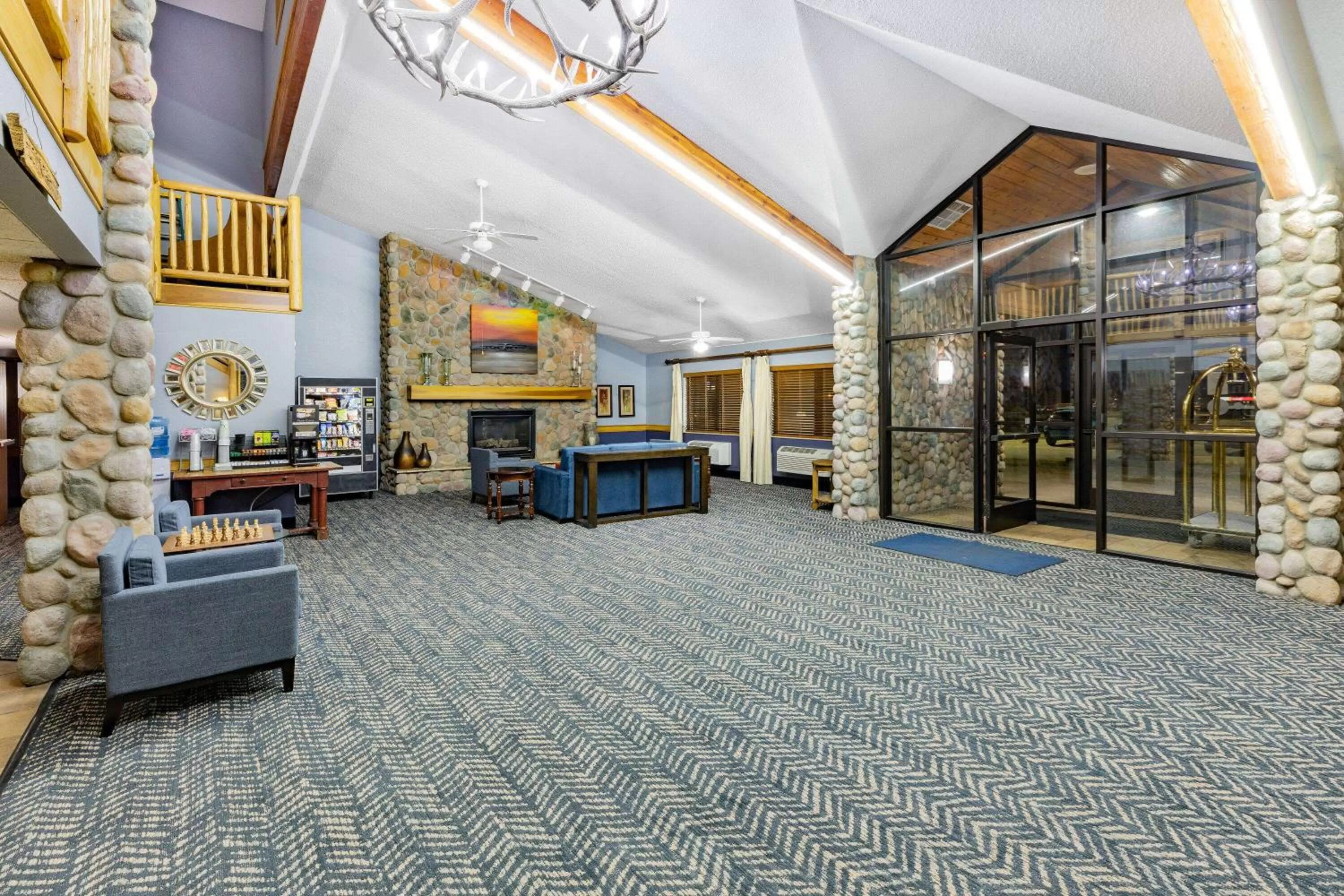 Lobby or reception in AmericInn by Wyndham Sayre