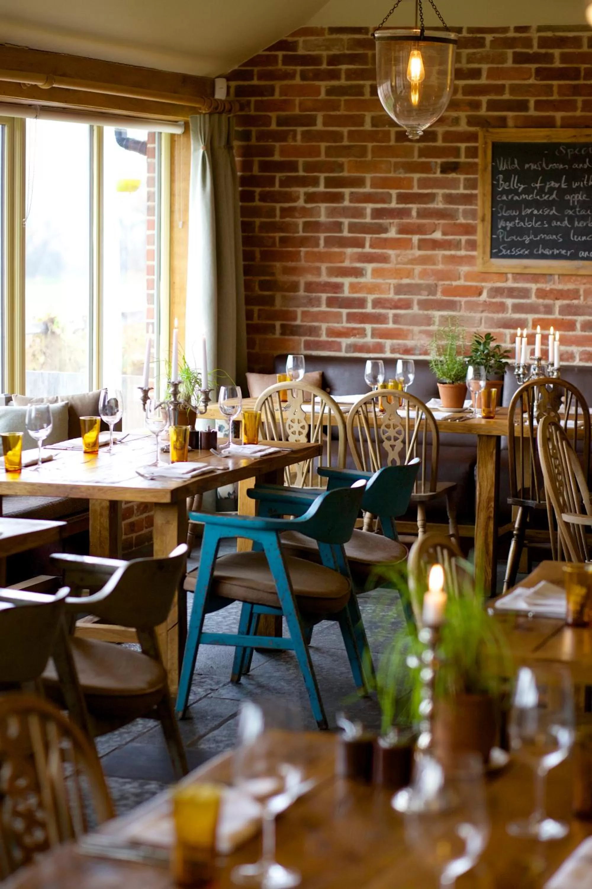 Dining area in The Welldiggers Arms