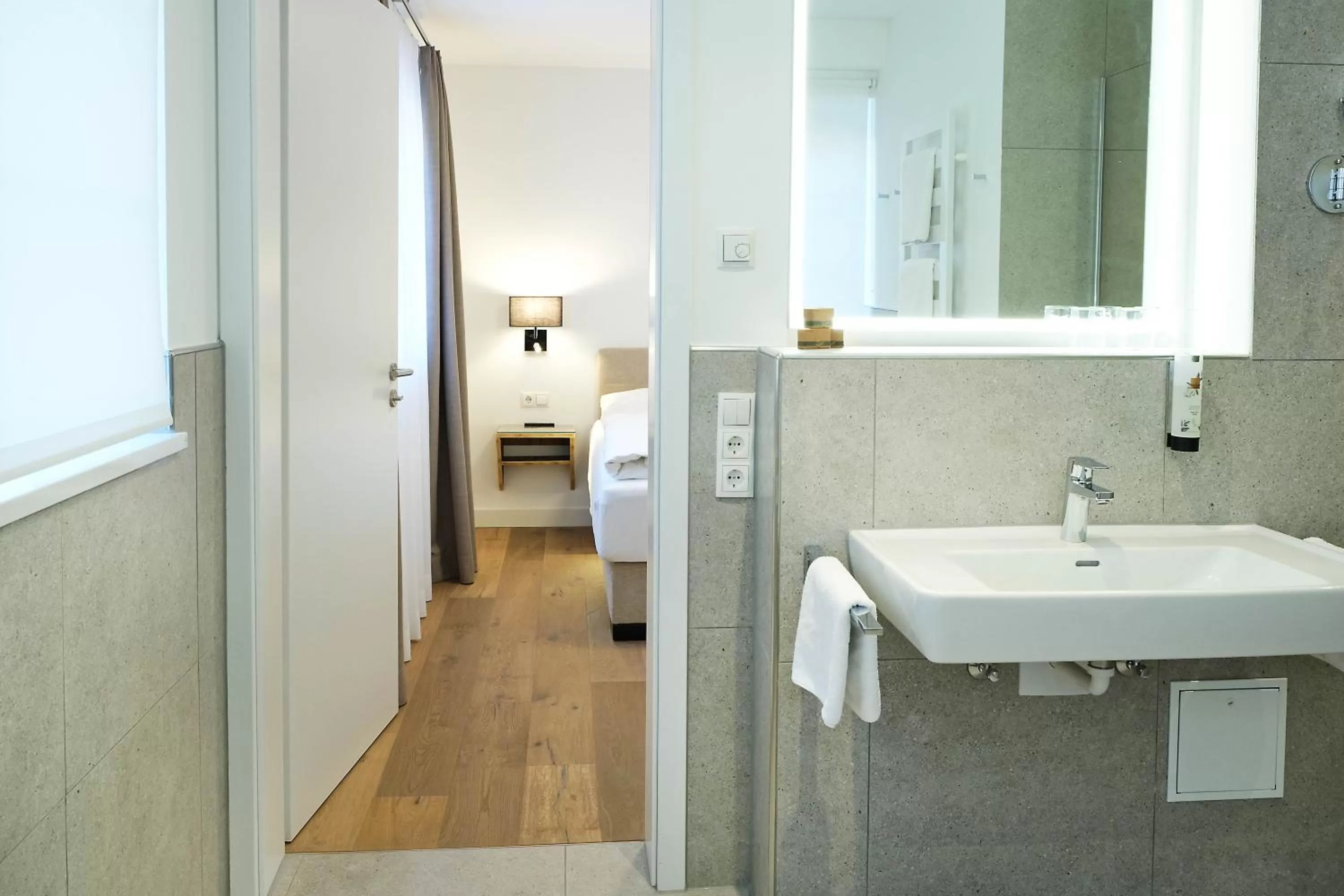 Bathroom in Hotel Bayerischer Hof